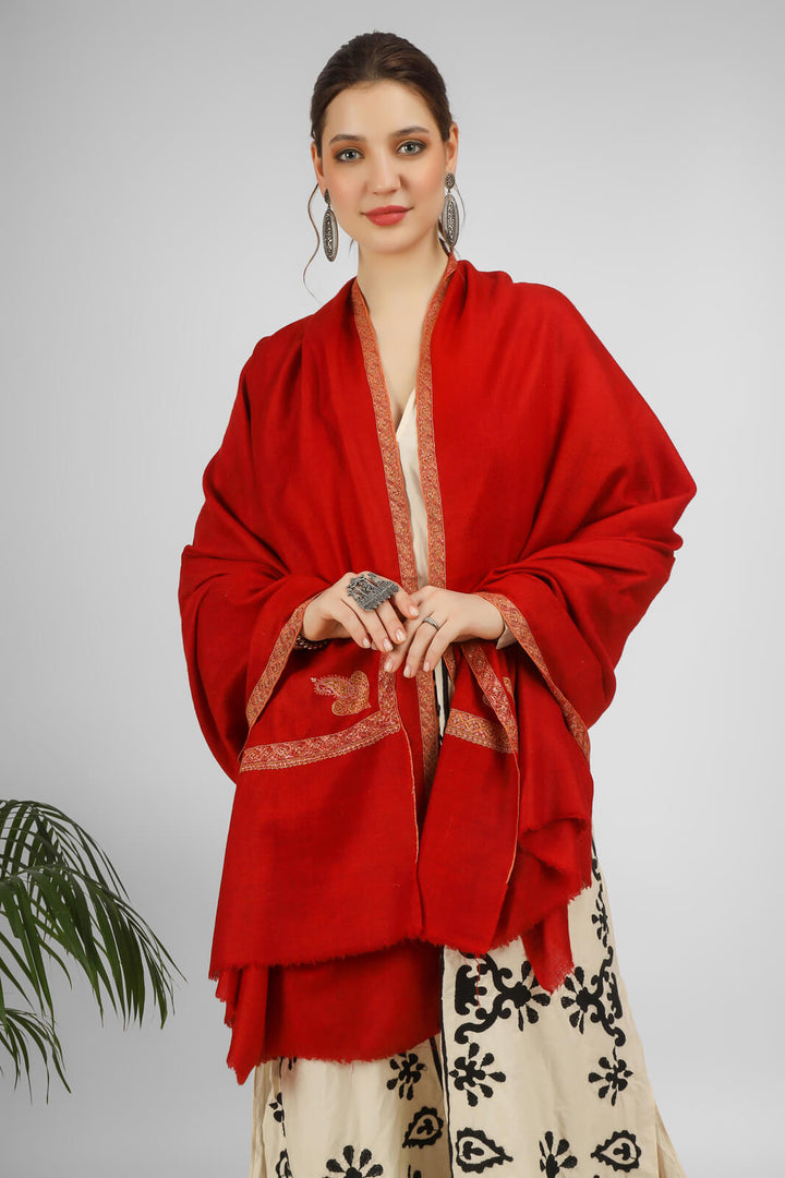 PASHMINA SHAWLS Red Crimson Hashidaar Pashmina Shawl – a bold symbol of timeless elegance. Crafted from the finest Himalayan Pashmina wool,
| pashmina shawls online | authentic Kashmiri pashmina shawl online | pure pashmina shawl online | original GI certified pashmina shawl online | luxury men's pashmina shawl online from Kashmir | where to buy online pure pashmina in India
| GI Tag Certified - Government-verified authentic Kashmiri Pashmina
| G20 Official Partner - Selected by India for G20 Summit gifting
| Handicraft Registered - Official recognition of traditional craftsmanship
| Certificate of Authenticity - Every purchase includes GI certification PASHMINA SHAWLS Red Crimson Hashidaar Pashmina Shawl – a bold symbol of timeless elegance. Crafted from the finest Himalayan Pashmina wool,
| pashmina shawls online | authentic Kashmiri pashmina shawl online | pure pashmina shawl online | original GI certified pashmina shawl online | luxury men's pashmina shawl online from Kashmir | where to buy online pure pashmina in India
| GI Tag Certified - Government-verified authentic Kashmiri Pashmina
| G20 Official Partner - Selected by India for G20 Summit gifting
| Handicraft Registered - Official recognition of traditional craftsmanship
| Certificate of Authenticity - Every purchase includes GI certification