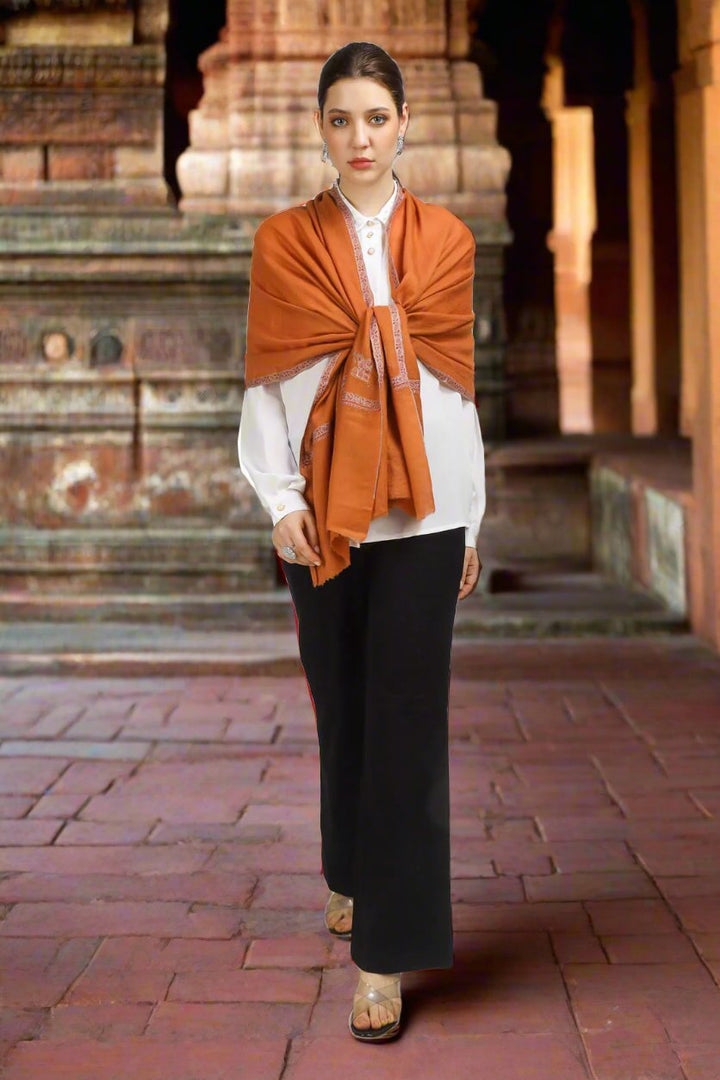 PASHMINA EMBROIDERY STOLE Discover elegance with an Orange Rust Pashmina stole - india -Germany United Kingdom France Canada
| pashmina shawls online | authentic Kashmiri pashmina shawl online | pure pashmina shawl online | original GI certified pashmina shawl online | luxury men's pashmina shawl online from Kashmir | where to buy online pure pashmina in India
| GI Tag Certified - Government-verified authentic Kashmiri Pashmina
| G20 Official Partner - Selected by India for G20 Summit gifting
| Handicraft Registered - Official recognition of traditional craftsmanship
| Certificate of Authenticity - Every purchase includes GI certification PASHMINA EMBROIDERY STOLE Discover elegance with an Orange Rust Pashmina stole - india -Germany United Kingdom France Canada
| pashmina shawls online | authentic Kashmiri pashmina shawl online | pure pashmina shawl online | original GI certified pashmina shawl online | luxury men's pashmina shawl online from Kashmir | where to buy online pure pashmina in India
| GI Tag Certified - Government-verified authentic Kashmiri Pashmina
| G20 Official Partner - Selected by India for G20 Summit gifting
| Handicraft Registered - Official recognition of traditional craftsmanship
| Certificate of Authenticity - Every purchase includes GI certification