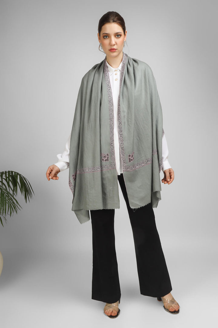 PASHMINA EMBROIDERY STOLE - gray Pashmina stole adorned in hashidaar and pink sozni embroidery. KUWAIT - DELHI- DUBAI- ABUDHABI- BEST PASHMINA BRAND - JAPAN
| pashmina shawls online | authentic Kashmiri pashmina shawl online | pure pashmina shawl online | original GI certified pashmina shawl online | luxury men's pashmina shawl online from Kashmir | where to buy online pure pashmina in India
| GI Tag Certified - Government-verified authentic Kashmiri Pashmina
| G20 Official Partner - Selected by India for G20 Summit gifting
| Handicraft Registered - Official recognition of traditional craftsmanship
| Certificate of Authenticity - Every purchase includes GI certification PASHMINA EMBROIDERY STOLE - gray Pashmina stole adorned in hashidaar and pink sozni embroidery. KUWAIT - DELHI- DUBAI- ABUDHABI- BEST PASHMINA BRAND - JAPAN
| pashmina shawls online | authentic Kashmiri pashmina shawl online | pure pashmina shawl online | original GI certified pashmina shawl online | luxury men's pashmina shawl online from Kashmir | where to buy online pure pashmina in India
| GI Tag Certified - Government-verified authentic Kashmiri Pashmina
| G20 Official Partner - Selected by India for G20 Summit gifting
| Handicraft Registered - Official recognition of traditional craftsmanship
| Certificate of Authenticity - Every purchase includes GI certification