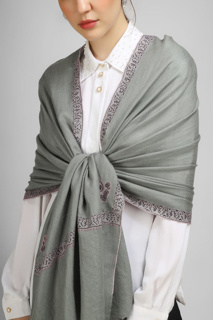 PASHMINA EMBROIDERY STOLE - gray Pashmina stole adorned in hashidaar and pink sozni embroidery. KUWAIT - DELHI- DUBAI- ABUDHABI- BEST PASHMINA BRAND - JAPAN
| pashmina shawls online | authentic Kashmiri pashmina shawl online | pure pashmina shawl online | original GI certified pashmina shawl online | luxury men's pashmina shawl online from Kashmir | where to buy online pure pashmina in India
| GI Tag Certified - Government-verified authentic Kashmiri Pashmina
| G20 Official Partner - Selected by India for G20 Summit gifting
| Handicraft Registered - Official recognition of traditional craftsmanship
| Certificate of Authenticity - Every purchase includes GI certification PASHMINA EMBROIDERY STOLE - gray Pashmina stole adorned in hashidaar and pink sozni embroidery. KUWAIT - DELHI- DUBAI- ABUDHABI- BEST PASHMINA BRAND - JAPAN
| pashmina shawls online | authentic Kashmiri pashmina shawl online | pure pashmina shawl online | original GI certified pashmina shawl online | luxury men's pashmina shawl online from Kashmir | where to buy online pure pashmina in India
| GI Tag Certified - Government-verified authentic Kashmiri Pashmina
| G20 Official Partner - Selected by India for G20 Summit gifting
| Handicraft Registered - Official recognition of traditional craftsmanship
| Certificate of Authenticity - Every purchase includes GI certification