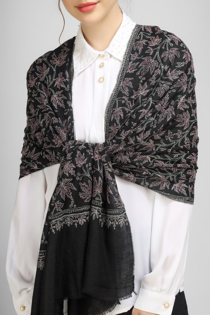 PASHMINA EMBROIDERY STOLE - Black Pashmina Jaldaar stole - SOZNI - PASHMINA- KASHMIRI - PURE -PASHMINAS-REAL PASHMINAS- BEST BRAND IN PASHMINAS-
| pashmina shawls online | authentic Kashmiri pashmina shawl online | pure pashmina shawl online | original GI certified pashmina shawl online | luxury men's pashmina shawl online from Kashmir | where to buy online pure pashmina in India
| GI Tag Certified - Government-verified authentic Kashmiri Pashmina
| G20 Official Partner - Selected by India for G20 Summit gifting
| Handicraft Registered - Official recognition of traditional craftsmanship
| Certificate of Authenticity - Every purchase includes GI certification PASHMINA EMBROIDERY STOLE - Black Pashmina Jaldaar stole - SOZNI - PASHMINA- KASHMIRI - PURE -PASHMINAS-REAL PASHMINAS- BEST BRAND IN PASHMINAS-
| pashmina shawls online | authentic Kashmiri pashmina shawl online | pure pashmina shawl online | original GI certified pashmina shawl online | luxury men's pashmina shawl online from Kashmir | where to buy online pure pashmina in India
| GI Tag Certified - Government-verified authentic Kashmiri Pashmina
| G20 Official Partner - Selected by India for G20 Summit gifting
| Handicraft Registered - Official recognition of traditional craftsmanship
| Certificate of Authenticity - Every purchase includes GI certification