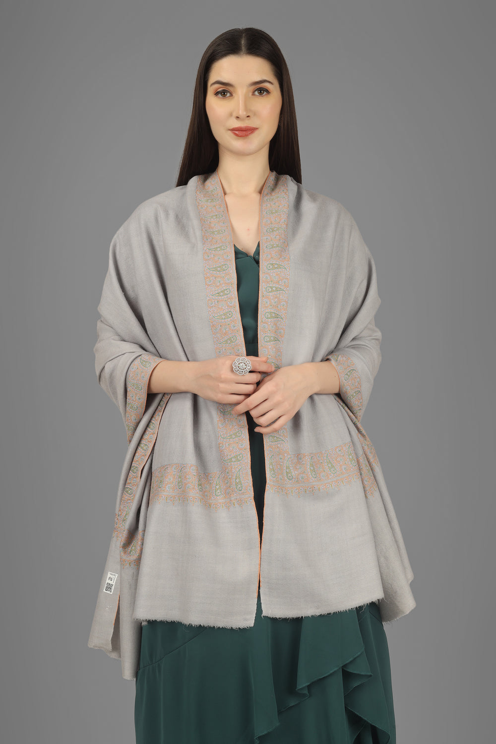 "Authentic GI Pashmina Shawl | Handmade Pashmina Shawls Online from Kashmir, India | Luxury Kani Shawls and Pure Kashmiri Shawls for Sale"