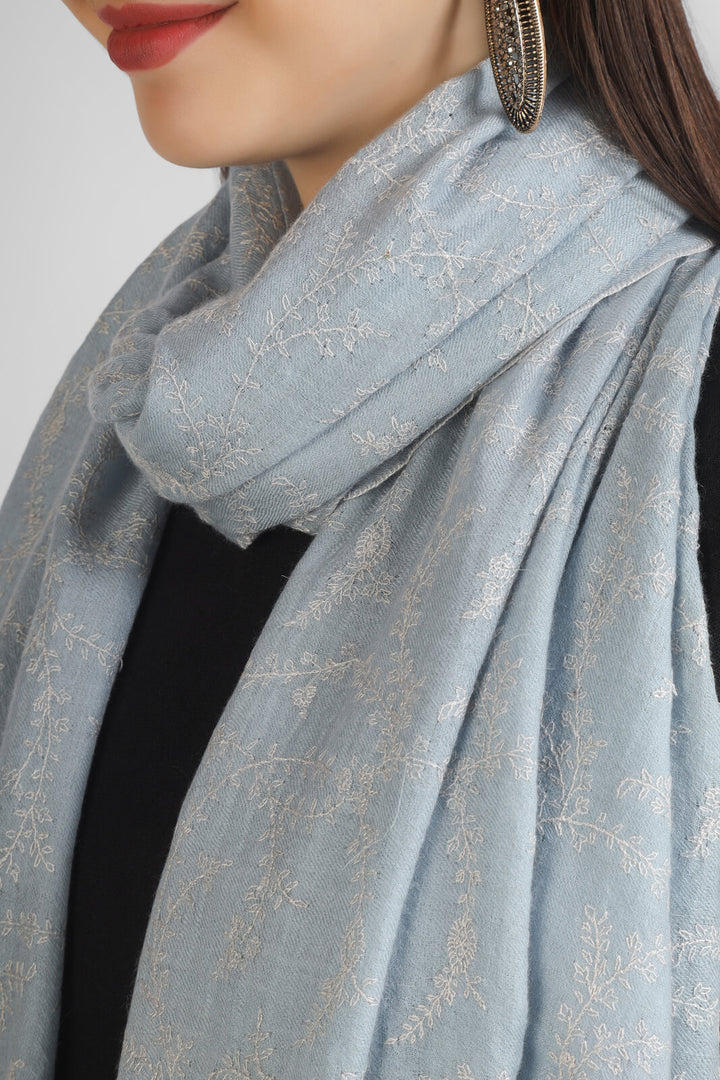 PASHMINA EMBROIDERY STOLE Gray Jazba Jaldaar White Embroidery Sozni Stole- We deliver our premium Pashmina products to the United Kingdom, Germany, France, Japan, UAE, and Australia.
| pashmina shawls online | authentic Kashmiri pashmina shawl online | pure pashmina shawl online | original GI certified pashmina shawl online | luxury men's pashmina shawl online from Kashmir | where to buy online pure pashmina in India
| GI Tag Certified - Government-verified authentic Kashmiri Pashmina
| G20 Official Partner - Selected by India for G20 Summit gifting
| Handicraft Registered - Official recognition of traditional craftsmanship
| Certificate of Authenticity - Every purchase includes GI certification PASHMINA EMBROIDERY STOLE Gray Jazba Jaldaar White Embroidery Sozni Stole- We deliver our premium Pashmina products to the United Kingdom, Germany, France, Japan, UAE, and Australia.
| pashmina shawls online | authentic Kashmiri pashmina shawl online | pure pashmina shawl online | original GI certified pashmina shawl online | luxury men's pashmina shawl online from Kashmir | where to buy online pure pashmina in India
| GI Tag Certified - Government-verified authentic Kashmiri Pashmina
| G20 Official Partner - Selected by India for G20 Summit gifting
| Handicraft Registered - Official recognition of traditional craftsmanship
| Certificate of Authenticity - Every purchase includes GI certification