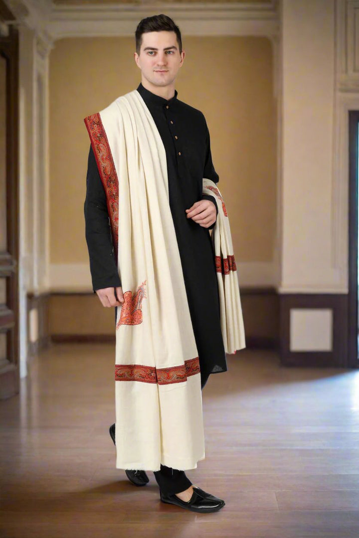 Antique Jamawar Border Mens Shawls
| pashmina shawls online | authentic Kashmiri pashmina shawl online | pure pashmina shawl online | original GI certified pashmina shawl online | luxury men's pashmina shawl online from Kashmir | where to buy online pure pashmina in India
| GI Tag Certified - Government-verified authentic Kashmiri Pashmina
| G20 Official Partner - Selected by India for G20 Summit gifting
| Handicraft Registered - Official recognition of traditional craftsmanship
| Certificate of Authenticity - Every purchase includes GI certification Antique Jamawar Border Mens Shawls
| pashmina shawls online | authentic Kashmiri pashmina shawl online | pure pashmina shawl online | original GI certified pashmina shawl online | luxury men's pashmina shawl online from Kashmir | where to buy online pure pashmina in India
| GI Tag Certified - Government-verified authentic Kashmiri Pashmina
| G20 Official Partner - Selected by India for G20 Summit gifting
| Handicraft Registered - Official recognition of traditional craftsmanship
| Certificate of Authenticity - Every purchase includes GI certification