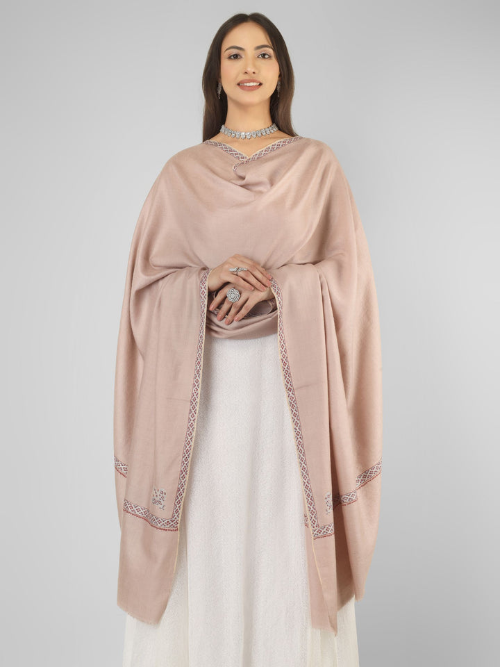 A sophisticated choice for admirers of pashmina shawls in Germany, this blush beige GI pashmina shawl offers export-quality Kashmiri craftsmanship,
| pashmina shawls online | authentic Kashmiri pashmina shawl online | pure pashmina shawl online | original GI certified pashmina shawl online | luxury men's pashmina shawl online from Kashmir | where to buy online pure pashmina in India
| GI Tag Certified - Government-verified authentic Kashmiri Pashmina
| G20 Official Partner - Selected by India for G20 Summit gifting
| Handicraft Registered - Official recognition of traditional craftsmanship
| Certificate of Authenticity - Every purchase includes GI certification A sophisticated choice for admirers of pashmina shawls in Germany, this blush beige GI pashmina shawl offers export-quality Kashmiri craftsmanship,
| pashmina shawls online | authentic Kashmiri pashmina shawl online | pure pashmina shawl online | original GI certified pashmina shawl online | luxury men's pashmina shawl online from Kashmir | where to buy online pure pashmina in India
| GI Tag Certified - Government-verified authentic Kashmiri Pashmina
| G20 Official Partner - Selected by India for G20 Summit gifting
| Handicraft Registered - Official recognition of traditional craftsmanship
| Certificate of Authenticity - Every purchase includes GI certification