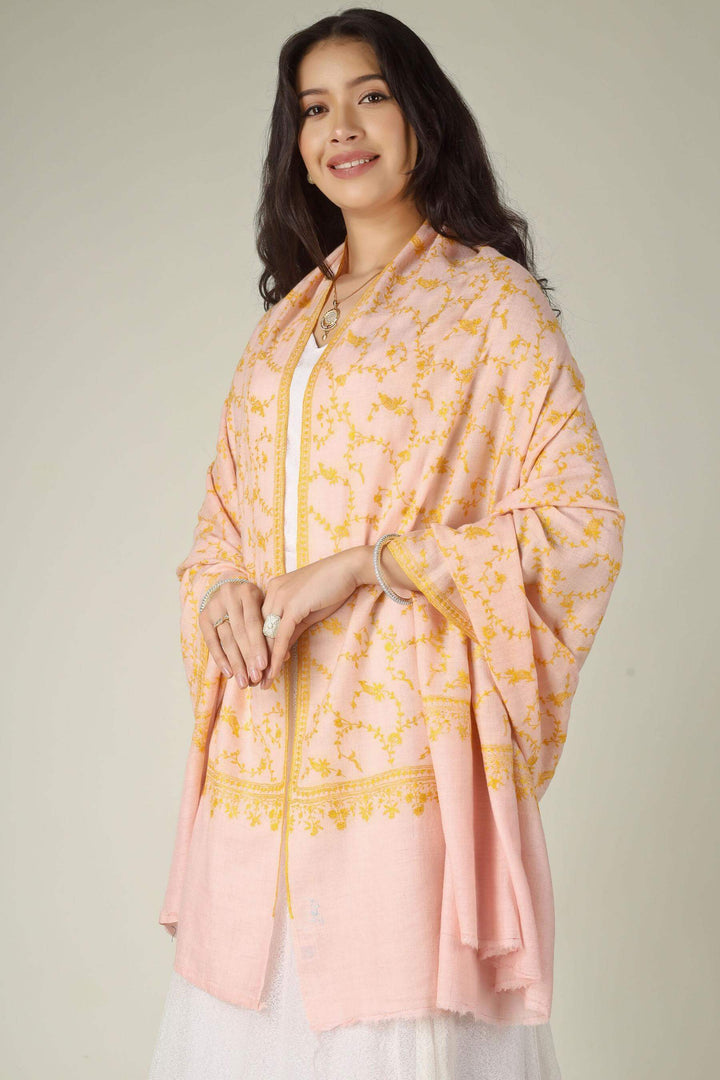 pastel pashmina shawls with golden embroidery online, this jaldaar piece blends traditional Kashmiri artistry with modern occasion wear style.
| pashmina shawls online | authentic Kashmiri pashmina shawl online | pure pashmina shawl online | original GI certified pashmina shawl online | luxury men's pashmina shawl online from Kashmir | where to buy online pure pashmina in India
| GI Tag Certified - Government-verified authentic Kashmiri Pashmina
| G20 Official Partner - Selected by India for G20 Summit gifting
| Handicraft Registered - Official recognition of traditional craftsmanship
| Certificate of Authenticity - Every purchase includes GI certification pastel pashmina shawls with golden embroidery online, this jaldaar piece blends traditional Kashmiri artistry with modern occasion wear style.
| pashmina shawls online | authentic Kashmiri pashmina shawl online | pure pashmina shawl online | original GI certified pashmina shawl online | luxury men's pashmina shawl online from Kashmir | where to buy online pure pashmina in India
| GI Tag Certified - Government-verified authentic Kashmiri Pashmina
| G20 Official Partner - Selected by India for G20 Summit gifting
| Handicraft Registered - Official recognition of traditional craftsmanship
| Certificate of Authenticity - Every purchase includes GI certification