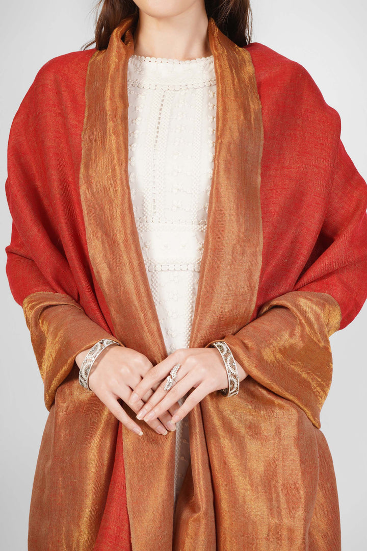 Zari Golden and Red Pashmina Reversible Shawl – Vibrant Dual-Tone Luxury
Bold Sophistication: Reversible Pashmina Crafted with Gold Zari & Rich Red pashmina shawls online
| pashmina shawls online | authentic Kashmiri pashmina shawl online | pure pashmina shawl online | original GI certified pashmina shawl online | luxury men's pashmina shawl online from Kashmir | where to buy online pure pashmina in India
| GI Tag Certified - Government-verified authentic Kashmiri Pashmina
| G20 Official Partner - Selected by India for G20 Summit gifting
| Handicraft Registered - Official recognition of traditional craftsmanship
| Certificate of Authenticity - Every purchase includes GI certification Zari Golden and Red Pashmina Reversible Shawl – Vibrant Dual-Tone Luxury
Bold Sophistication: Reversible Pashmina Crafted with Gold Zari & Rich Red pashmina shawls online
| pashmina shawls online | authentic Kashmiri pashmina shawl online | pure pashmina shawl online | original GI certified pashmina shawl online | luxury men's pashmina shawl online from Kashmir | where to buy online pure pashmina in India
| GI Tag Certified - Government-verified authentic Kashmiri Pashmina
| G20 Official Partner - Selected by India for G20 Summit gifting
| Handicraft Registered - Official recognition of traditional craftsmanship
| Certificate of Authenticity - Every purchase includes GI certification