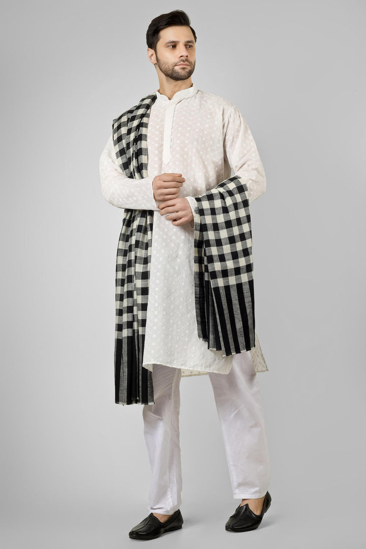 Ideal for gentlemen worldwide seeking distinctive men's pashmina shawls in the USA, Canada, UK, Europe and Middle East, this checkered black and white pashmina shawl offers authentic Kashmiri craftsmanship for bold fashion statements.
| pashmina shawls online | authentic Kashmiri pashmina shawl online | pure pashmina shawl online | original GI certified pashmina shawl online | luxury men's pashmina shawl online from Kashmir | where to buy online pure pashmina in India
| GI Tag Certified - Government-verified authentic Kashmiri Pashmina
| G20 Official Partner - Selected by India for G20 Summit gifting
| Handicraft Registered - Official recognition of traditional craftsmanship
| Certificate of Authenticity - Every purchase includes GI certification Ideal for gentlemen worldwide seeking distinctive men's pashmina shawls in the USA, Canada, UK, Europe and Middle East, this checkered black and white pashmina shawl offers authentic Kashmiri craftsmanship for bold fashion statements.
| pashmina shawls online | authentic Kashmiri pashmina shawl online | pure pashmina shawl online | original GI certified pashmina shawl online | luxury men's pashmina shawl online from Kashmir | where to buy online pure pashmina in India
| GI Tag Certified - Government-verified authentic Kashmiri Pashmina
| G20 Official Partner - Selected by India for G20 Summit gifting
| Handicraft Registered - Official recognition of traditional craftsmanship
| Certificate of Authenticity - Every purchase includes GI certification
