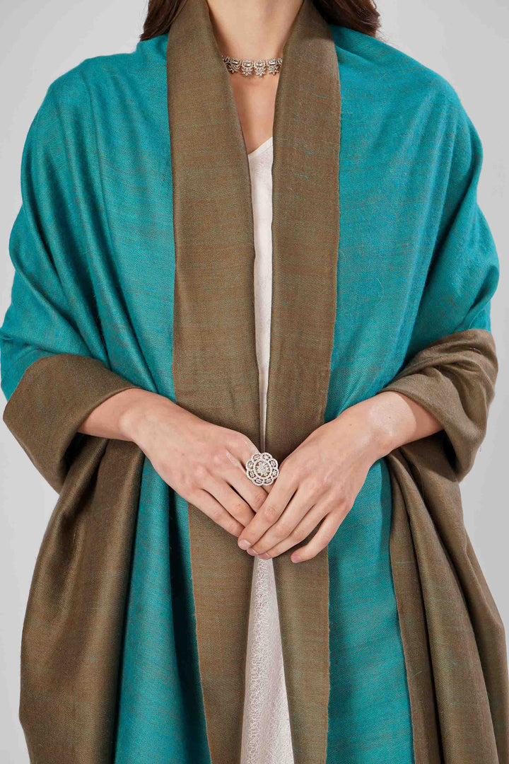 Pashmina Reversible Shawl | Teal & Taupe Handwoven Kashmiri Pashmina by Kepra | Luxurious GI-Certified Wrap for Timeless Elegance
| pashmina shawls online | authentic Kashmiri pashmina shawl online | pure pashmina shawl online | original GI certified pashmina shawl online | luxury men's pashmina shawl online from Kashmir | where to buy online pure pashmina in India
| GI Tag Certified - Government-verified authentic Kashmiri Pashmina
| G20 Official Partner - Selected by India for G20 Summit gifting
| Handicraft Registered - Official recognition of traditional craftsmanship
| Certificate of Authenticity - Every purchase includes GI certification Pashmina Reversible Shawl | Teal & Taupe Handwoven Kashmiri Pashmina by Kepra | Luxurious GI-Certified Wrap for Timeless Elegance
| pashmina shawls online | authentic Kashmiri pashmina shawl online | pure pashmina shawl online | original GI certified pashmina shawl online | luxury men's pashmina shawl online from Kashmir | where to buy online pure pashmina in India
| GI Tag Certified - Government-verified authentic Kashmiri Pashmina
| G20 Official Partner - Selected by India for G20 Summit gifting
| Handicraft Registered - Official recognition of traditional craftsmanship
| Certificate of Authenticity - Every purchase includes GI certification