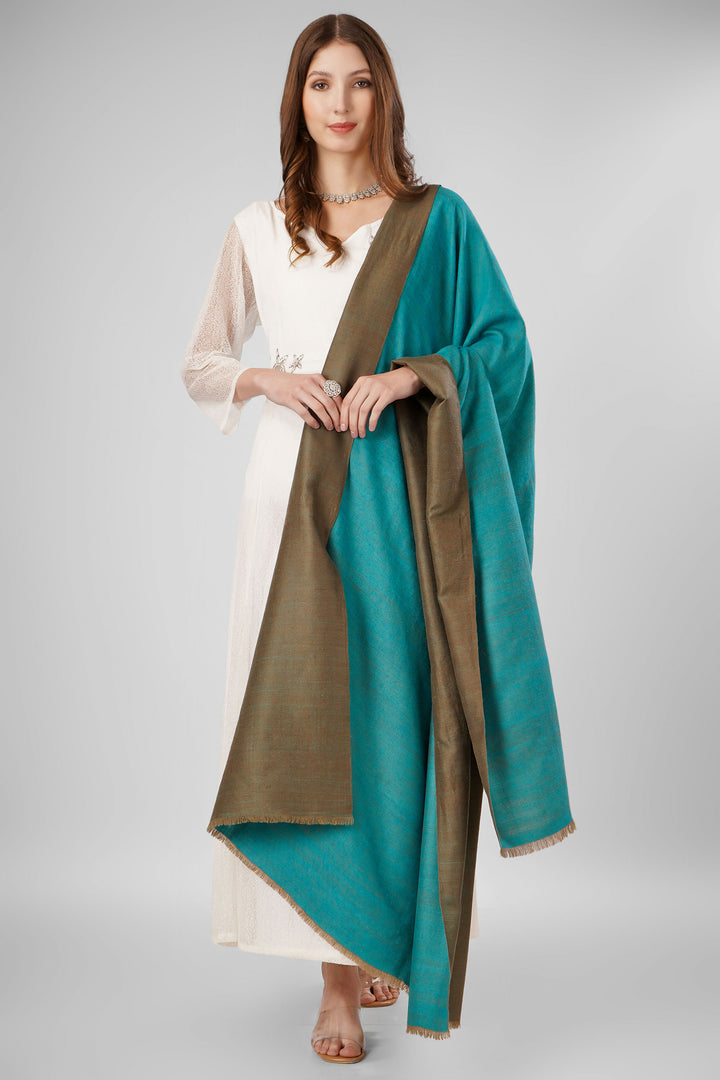 Pashmina Reversible Shawl | Teal & Taupe Handwoven Kashmiri Pashmina by Kepra | Luxurious GI-Certified Wrap for Timeless Elegance
| pashmina shawls online | authentic Kashmiri pashmina shawl online | pure pashmina shawl online | original GI certified pashmina shawl online | luxury men's pashmina shawl online from Kashmir | where to buy online pure pashmina in India
| GI Tag Certified - Government-verified authentic Kashmiri Pashmina
| G20 Official Partner - Selected by India for G20 Summit gifting
| Handicraft Registered - Official recognition of traditional craftsmanship
| Certificate of Authenticity - Every purchase includes GI certification Pashmina Reversible Shawl | Teal & Taupe Handwoven Kashmiri Pashmina by Kepra | Luxurious GI-Certified Wrap for Timeless Elegance
| pashmina shawls online | authentic Kashmiri pashmina shawl online | pure pashmina shawl online | original GI certified pashmina shawl online | luxury men's pashmina shawl online from Kashmir | where to buy online pure pashmina in India
| GI Tag Certified - Government-verified authentic Kashmiri Pashmina
| G20 Official Partner - Selected by India for G20 Summit gifting
| Handicraft Registered - Official recognition of traditional craftsmanship
| Certificate of Authenticity - Every purchase includes GI certification
