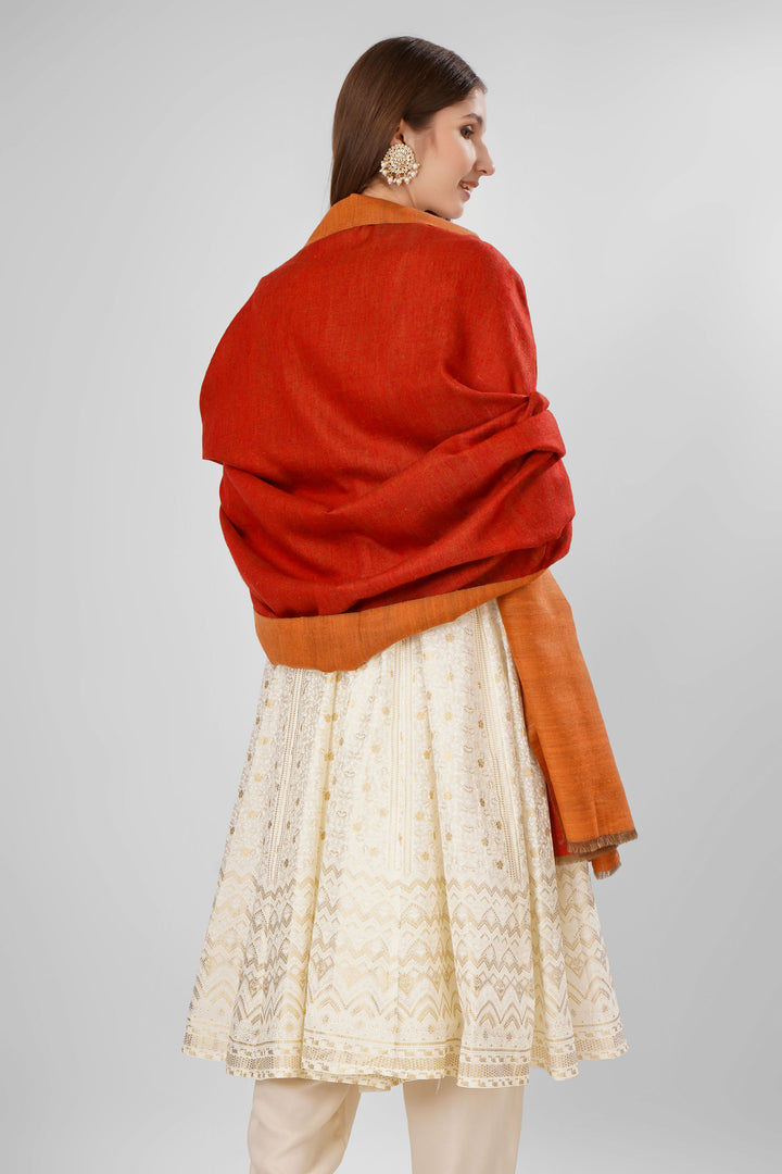 "Pashmina Reversible Shawl | Red & Orange Handwoven Kashmiri Pashmina by Kepra | Luxurious GI-Certified Wrap for Elegance and Warmth"
| pashmina shawls online | authentic Kashmiri pashmina shawl online | pure pashmina shawl online | original GI certified pashmina shawl online | luxury men's pashmina shawl online from Kashmir | where to buy online pure pashmina in India
| GI Tag Certified - Government-verified authentic Kashmiri Pashmina
| G20 Official Partner - Selected by India for G20 Summit gifting
| Handicraft Registered - Official recognition of traditional craftsmanship
| Certificate of Authenticity - Every purchase includes GI certification "Pashmina Reversible Shawl | Red & Orange Handwoven Kashmiri Pashmina by Kepra | Luxurious GI-Certified Wrap for Elegance and Warmth"
| pashmina shawls online | authentic Kashmiri pashmina shawl online | pure pashmina shawl online | original GI certified pashmina shawl online | luxury men's pashmina shawl online from Kashmir | where to buy online pure pashmina in India
| GI Tag Certified - Government-verified authentic Kashmiri Pashmina
| G20 Official Partner - Selected by India for G20 Summit gifting
| Handicraft Registered - Official recognition of traditional craftsmanship
| Certificate of Authenticity - Every purchase includes GI certification