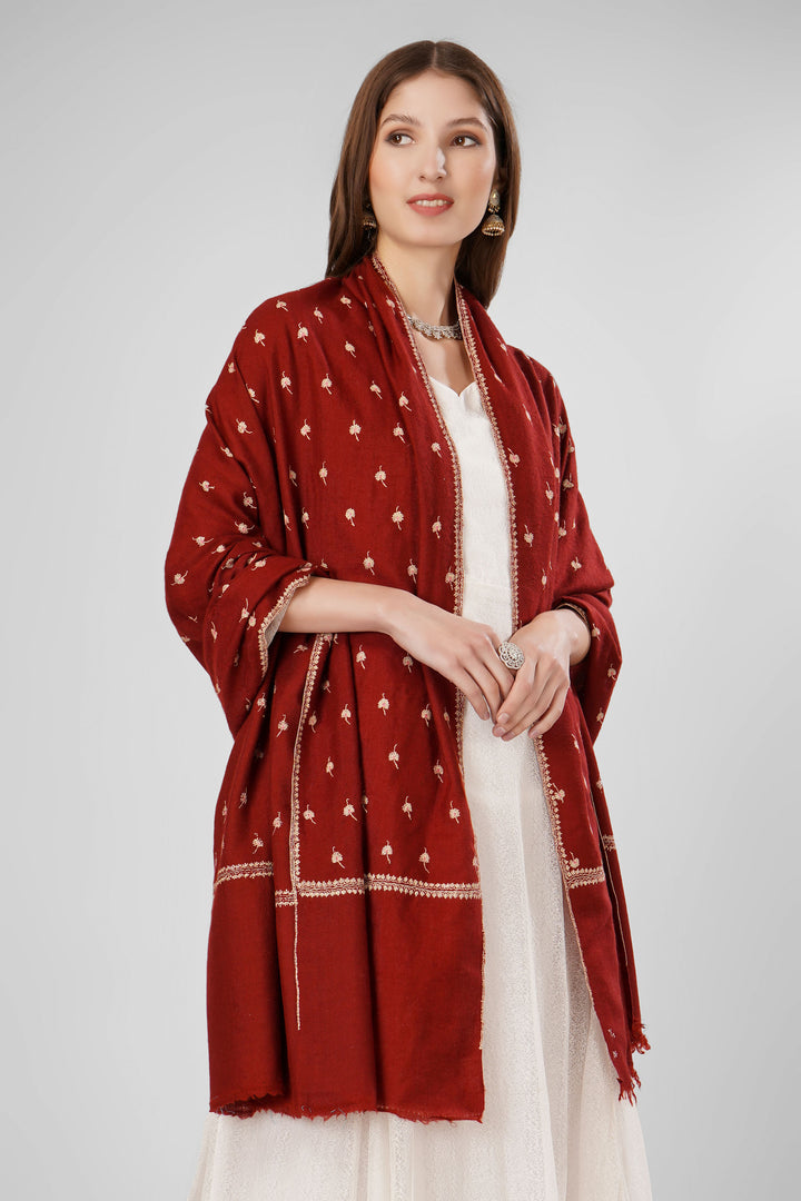 "Pashmina Bootidaar Shawl | Maroon Bahaar Handwoven Kashmiri Pashmina Wrap | GI-Certified Luxurious Wool Shawl by Kepra for Warmth & Elegance"
| pashmina shawls online | authentic Kashmiri pashmina shawl online | pure pashmina shawl online | original GI certified pashmina shawl online | luxury men's pashmina shawl online from Kashmir | where to buy online pure pashmina in India
| GI Tag Certified - Government-verified authentic Kashmiri Pashmina
| G20 Official Partner - Selected by India for G20 Summit gifting
| Handicraft Registered - Official recognition of traditional craftsmanship
| Certificate of Authenticity - Every purchase includes GI certification "Pashmina Bootidaar Shawl | Maroon Bahaar Handwoven Kashmiri Pashmina Wrap | GI-Certified Luxurious Wool Shawl by Kepra for Warmth & Elegance"
| pashmina shawls online | authentic Kashmiri pashmina shawl online | pure pashmina shawl online | original GI certified pashmina shawl online | luxury men's pashmina shawl online from Kashmir | where to buy online pure pashmina in India
| GI Tag Certified - Government-verified authentic Kashmiri Pashmina
| G20 Official Partner - Selected by India for G20 Summit gifting
| Handicraft Registered - Official recognition of traditional craftsmanship
| Certificate of Authenticity - Every purchase includes GI certification