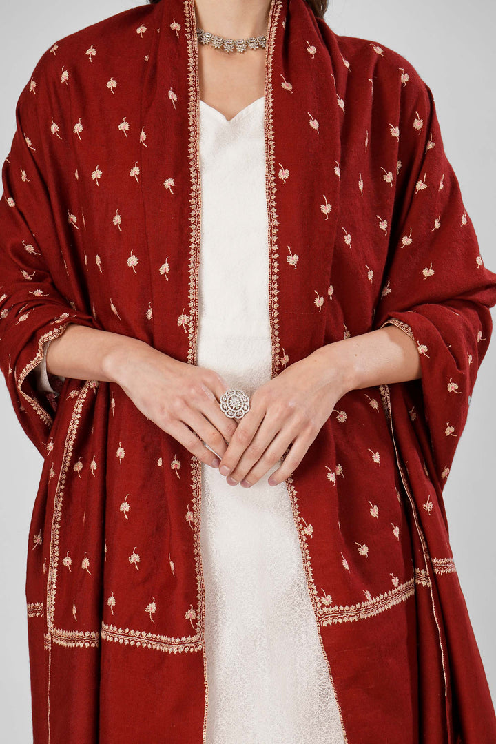 "Pashmina Bootidaar Shawl | Maroon Bahaar Handwoven Kashmiri Pashmina Wrap | GI-Certified Luxurious Wool Shawl by Kepra for Warmth & Elegance"
| pashmina shawls online | authentic Kashmiri pashmina shawl online | pure pashmina shawl online | original GI certified pashmina shawl online | luxury men's pashmina shawl online from Kashmir | where to buy online pure pashmina in India
| GI Tag Certified - Government-verified authentic Kashmiri Pashmina
| G20 Official Partner - Selected by India for G20 Summit gifting
| Handicraft Registered - Official recognition of traditional craftsmanship
| Certificate of Authenticity - Every purchase includes GI certification "Pashmina Bootidaar Shawl | Maroon Bahaar Handwoven Kashmiri Pashmina Wrap | GI-Certified Luxurious Wool Shawl by Kepra for Warmth & Elegance"
| pashmina shawls online | authentic Kashmiri pashmina shawl online | pure pashmina shawl online | original GI certified pashmina shawl online | luxury men's pashmina shawl online from Kashmir | where to buy online pure pashmina in India
| GI Tag Certified - Government-verified authentic Kashmiri Pashmina
| G20 Official Partner - Selected by India for G20 Summit gifting
| Handicraft Registered - Official recognition of traditional craftsmanship
| Certificate of Authenticity - Every purchase includes GI certification