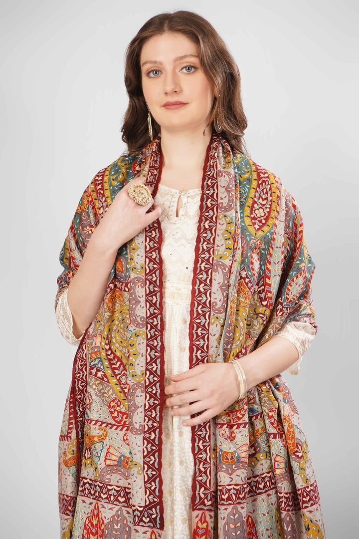 "Pashmina Kalamkari Arwajaan Shawl | Authentic Hand-Painted Kashmiri Pashmina Wool Wrap | Luxury Shawl with Intricate Kalamkari Art | Soft, Warm, Elegant Design for Timeless Style"
| pashmina shawls online | authentic Kashmiri pashmina shawl online | pure pashmina shawl online | original GI certified pashmina shawl online | luxury men's pashmina shawl online from Kashmir | where to buy online pure pashmina in India
| GI Tag Certified - Government-verified authentic Kashmiri Pashmina
| G20 Official Partner - Selected by India for G20 Summit gifting
| Handicraft Registered - Official recognition of traditional craftsmanship
| Certificate of Authenticity - Every purchase includes GI certification "Pashmina Kalamkari Arwajaan Shawl | Authentic Hand-Painted Kashmiri Pashmina Wool Wrap | Luxury Shawl with Intricate Kalamkari Art | Soft, Warm, Elegant Design for Timeless Style"
| pashmina shawls online | authentic Kashmiri pashmina shawl online | pure pashmina shawl online | original GI certified pashmina shawl online | luxury men's pashmina shawl online from Kashmir | where to buy online pure pashmina in India
| GI Tag Certified - Government-verified authentic Kashmiri Pashmina
| G20 Official Partner - Selected by India for G20 Summit gifting
| Handicraft Registered - Official recognition of traditional craftsmanship
| Certificate of Authenticity - Every purchase includes GI certification