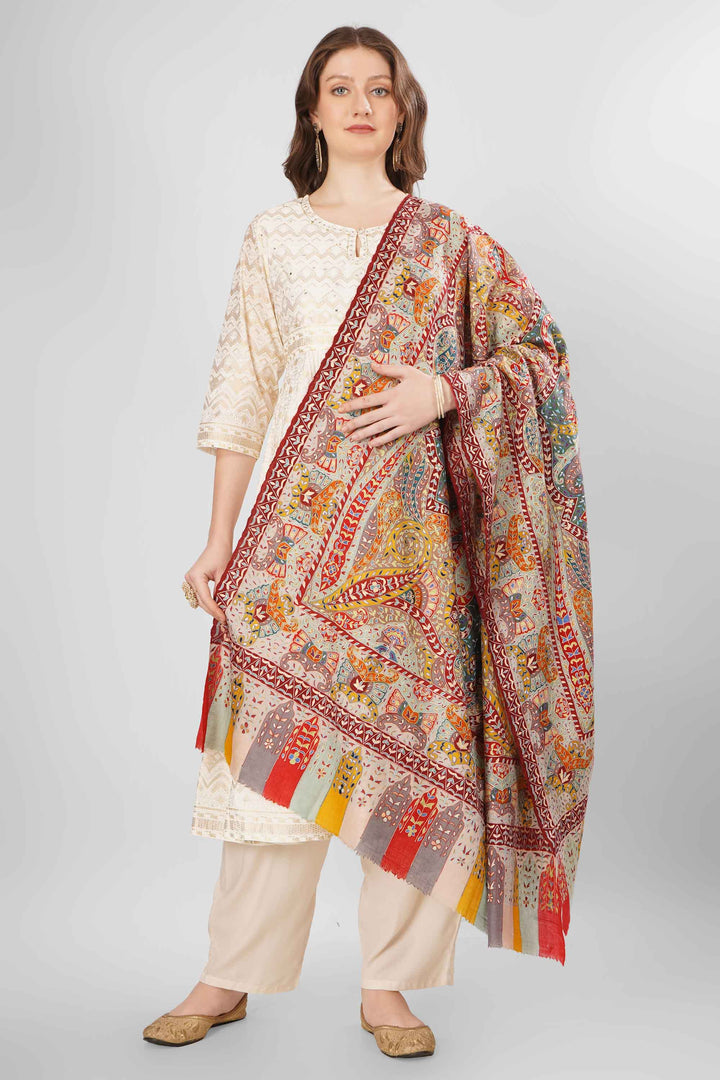 "Pashmina Kalamkari Arwajaan Shawl | Authentic Hand-Painted Kashmiri Pashmina Wool Wrap | Luxury Shawl with Intricate Kalamkari Art | Soft, Warm, Elegant Design for Timeless Style"
| pashmina shawls online | authentic Kashmiri pashmina shawl online | pure pashmina shawl online | original GI certified pashmina shawl online | luxury men's pashmina shawl online from Kashmir | where to buy online pure pashmina in India
| GI Tag Certified - Government-verified authentic Kashmiri Pashmina
| G20 Official Partner - Selected by India for G20 Summit gifting
| Handicraft Registered - Official recognition of traditional craftsmanship
| Certificate of Authenticity - Every purchase includes GI certification "Pashmina Kalamkari Arwajaan Shawl | Authentic Hand-Painted Kashmiri Pashmina Wool Wrap | Luxury Shawl with Intricate Kalamkari Art | Soft, Warm, Elegant Design for Timeless Style"
| pashmina shawls online | authentic Kashmiri pashmina shawl online | pure pashmina shawl online | original GI certified pashmina shawl online | luxury men's pashmina shawl online from Kashmir | where to buy online pure pashmina in India
| GI Tag Certified - Government-verified authentic Kashmiri Pashmina
| G20 Official Partner - Selected by India for G20 Summit gifting
| Handicraft Registered - Official recognition of traditional craftsmanship
| Certificate of Authenticity - Every purchase includes GI certification
