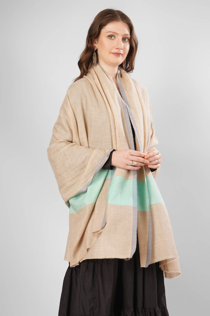 "Pashmina Yasmin Woven Shawl | Handwoven Kashmiri Pashmina Wool Shawl | Soft, Lightweight, Elegant Design for Timeless Style"
 "Pashmina Yasmin Woven Shawl | Handwoven Kashmiri Pashmina Wool Shawl | Soft, Lightweight, Elegant Design for Timeless Style"