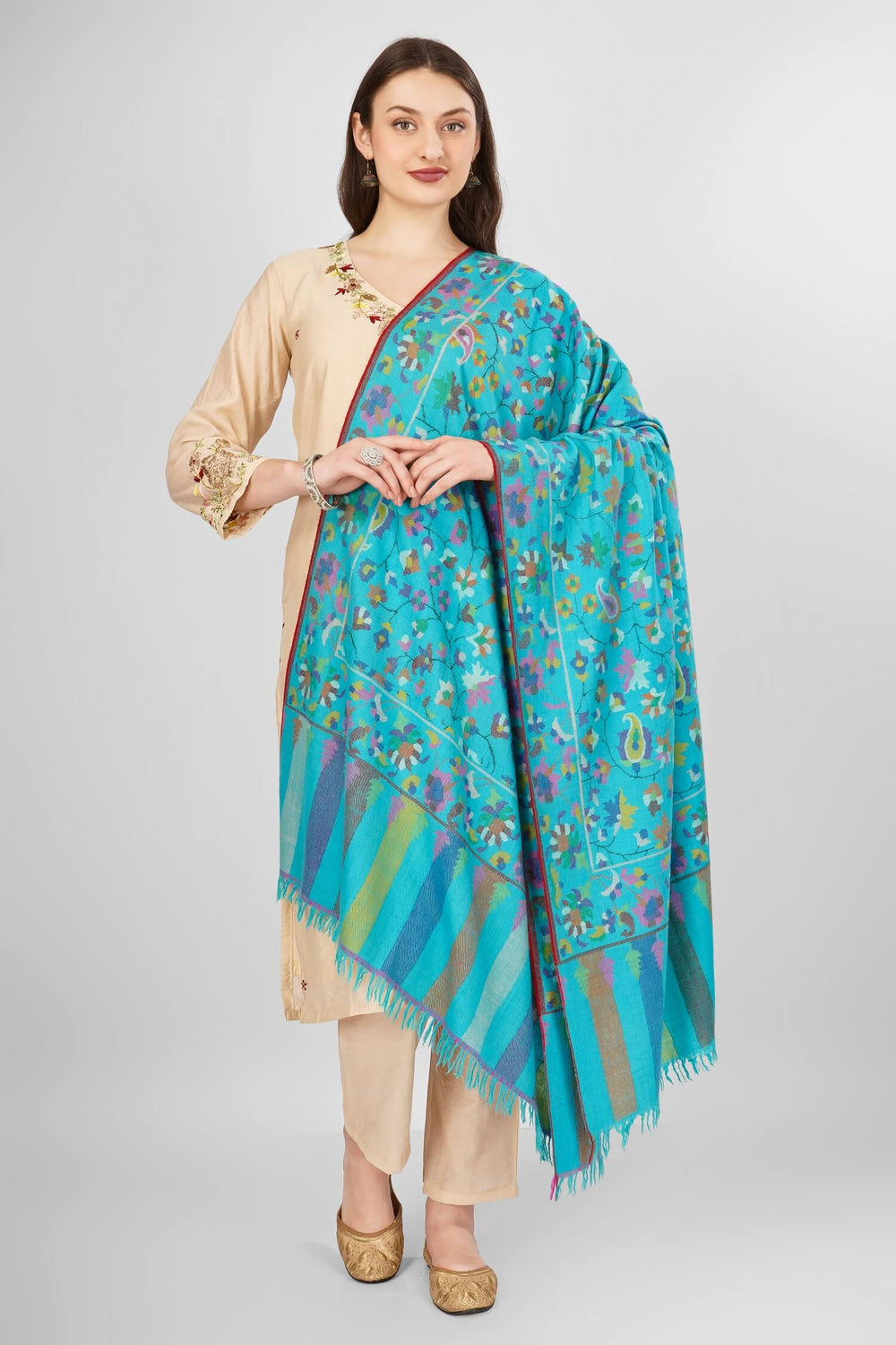 "Pashmina | Authentic GI Pashmina Shawl | Handmade Pashmina Shawls Online from Kashmir, India | Luxury Kani Shawls and Pure Kashmiri Shawls for Sale"