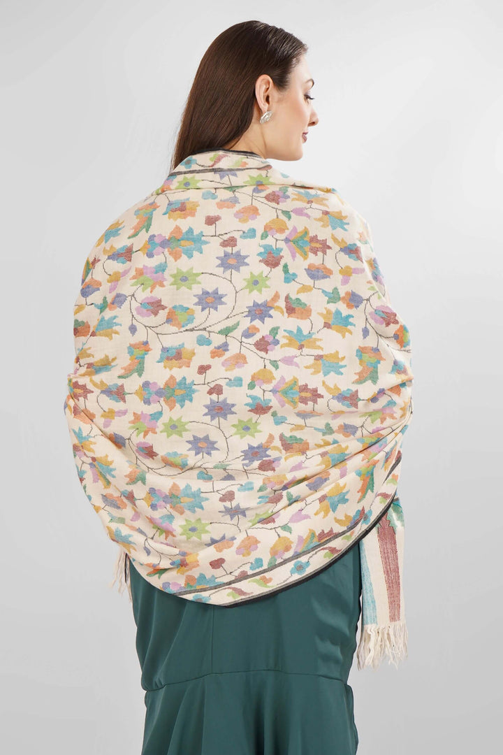 "Pashmina Kani White Tulip Shawl | Authentic Handwoven Kashmiri Kani Pashmina Shawl | Luxury Soft Wool Wrap with Elegant Tulip Motifs | Warm, Elegant, Heritage Shawl for All Seasons"
| pashmina shawls online | authentic Kashmiri pashmina shawl online | pure pashmina shawl online | original GI certified pashmina shawl online | luxury men's pashmina shawl online from Kashmir | where to buy online pure pashmina in India
| GI Tag Certified - Government-verified authentic Kashmiri Pashmina
| G20 Official Partner - Selected by India for G20 Summit gifting
| Handicraft Registered - Official recognition of traditional craftsmanship
| Certificate of Authenticity - Every purchase includes GI certification "Pashmina Kani White Tulip Shawl | Authentic Handwoven Kashmiri Kani Pashmina Shawl | Luxury Soft Wool Wrap with Elegant Tulip Motifs | Warm, Elegant, Heritage Shawl for All Seasons"
| pashmina shawls online | authentic Kashmiri pashmina shawl online | pure pashmina shawl online | original GI certified pashmina shawl online | luxury men's pashmina shawl online from Kashmir | where to buy online pure pashmina in India
| GI Tag Certified - Government-verified authentic Kashmiri Pashmina
| G20 Official Partner - Selected by India for G20 Summit gifting
| Handicraft Registered - Official recognition of traditional craftsmanship
| Certificate of Authenticity - Every purchase includes GI certification