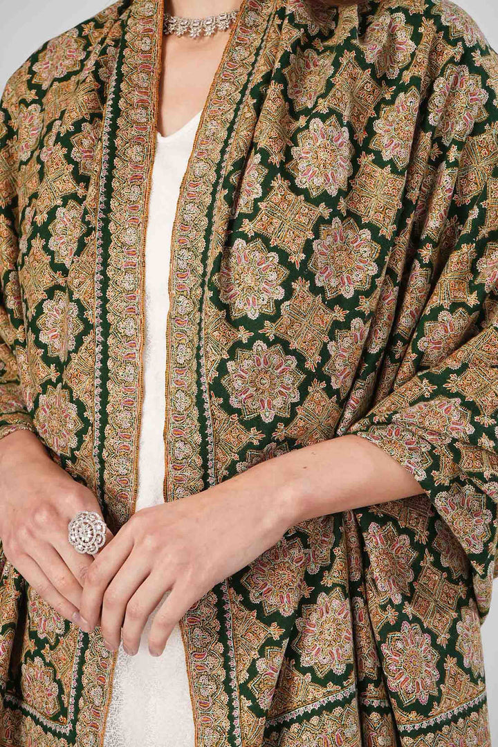 Pashmina Jama Sozni Emerald Green Shawl | Authentic GI-Certified Kashmiri Pashmina Wool | Luxurious Handwoven Shawl for Style and Warmth| kepra
| pashmina shawls online | authentic Kashmiri pashmina shawl online | pure pashmina shawl online | original GI certified pashmina shawl online | luxury men's pashmina shawl online from Kashmir | where to buy online pure pashmina in India
| GI Tag Certified - Government-verified authentic Kashmiri Pashmina
| G20 Official Partner - Selected by India for G20 Summit gifting
| Handicraft Registered - Official recognition of traditional craftsmanship
| Certificate of Authenticity - Every purchase includes GI certification Pashmina Jama Sozni Emerald Green Shawl | Authentic GI-Certified Kashmiri Pashmina Wool | Luxurious Handwoven Shawl for Style and Warmth| kepra
| pashmina shawls online | authentic Kashmiri pashmina shawl online | pure pashmina shawl online | original GI certified pashmina shawl online | luxury men's pashmina shawl online from Kashmir | where to buy online pure pashmina in India
| GI Tag Certified - Government-verified authentic Kashmiri Pashmina
| G20 Official Partner - Selected by India for G20 Summit gifting
| Handicraft Registered - Official recognition of traditional craftsmanship
| Certificate of Authenticity - Every purchase includes GI certification