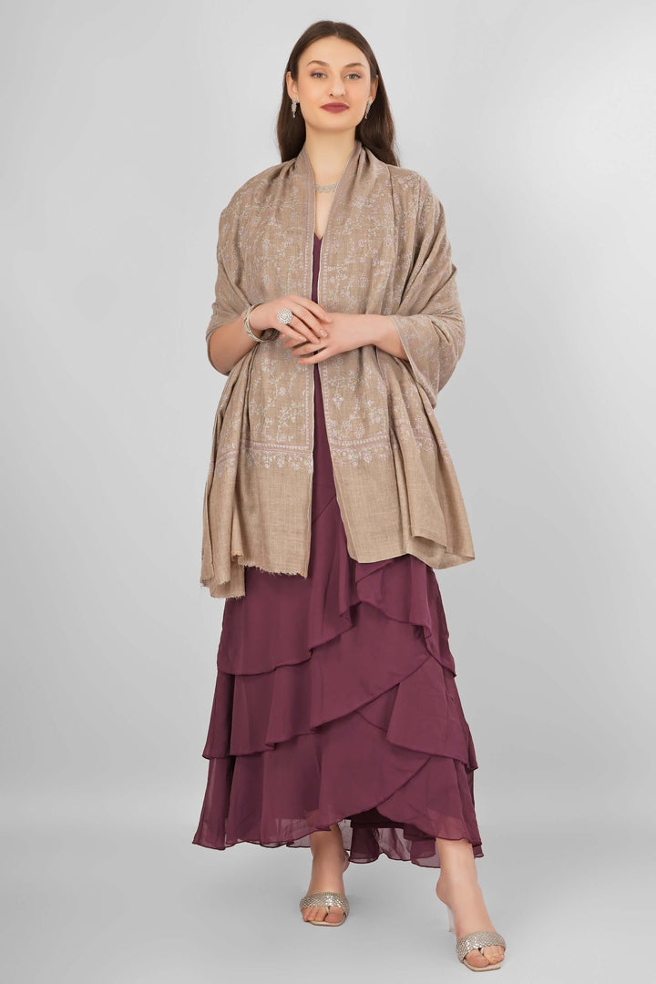 "Pashmina Natural Gulnaar Sozni Shawl | Handwoven Kashmiri Pashmina Wool | Luxury Floral Sozni Embroidery Shawl | Soft, Warm, Elegant Wrap for Every Occasion"
 "Pashmina Natural Gulnaar Sozni Shawl | Handwoven Kashmiri Pashmina Wool | Luxury Floral Sozni Embroidery Shawl | Soft, Warm, Elegant Wrap for Every Occasion"