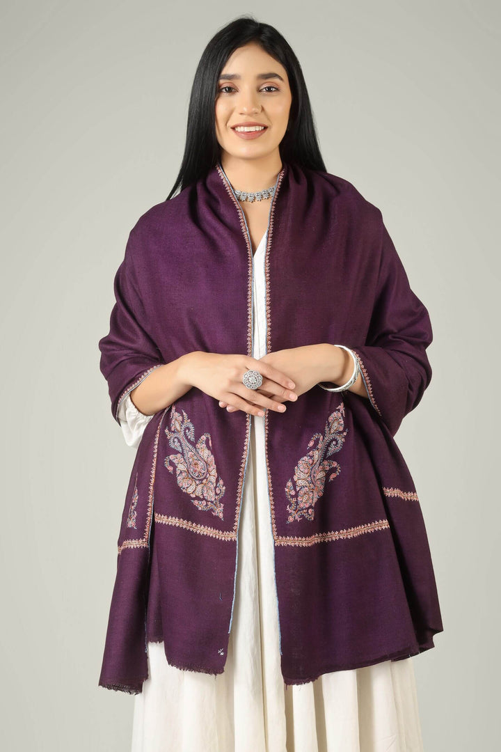 Perfect for admirers of luxury pashmina shawls across the USA, Canada, UK, Europe and the Middle East, this wine purple paisley pashmina shawl brings authentic Kashmiri elegance to wardrobes worldwide.
| pashmina shawls online | authentic Kashmiri pashmina shawl online | pure pashmina shawl online | original GI certified pashmina shawl online | luxury men's pashmina shawl online from Kashmir | where to buy online pure pashmina in India
| GI Tag Certified - Government-verified authentic Kashmiri Pashmina
| G20 Official Partner - Selected by India for G20 Summit gifting
| Handicraft Registered - Official recognition of traditional craftsmanship
| Certificate of Authenticity - Every purchase includes GI certification Perfect for admirers of luxury pashmina shawls across the USA, Canada, UK, Europe and the Middle East, this wine purple paisley pashmina shawl brings authentic Kashmiri elegance to wardrobes worldwide.
| pashmina shawls online | authentic Kashmiri pashmina shawl online | pure pashmina shawl online | original GI certified pashmina shawl online | luxury men's pashmina shawl online from Kashmir | where to buy online pure pashmina in India
| GI Tag Certified - Government-verified authentic Kashmiri Pashmina
| G20 Official Partner - Selected by India for G20 Summit gifting
| Handicraft Registered - Official recognition of traditional craftsmanship
| Certificate of Authenticity - Every purchase includes GI certification