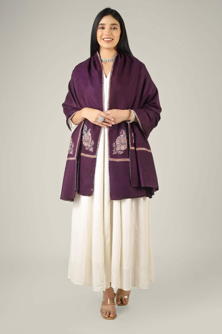 Perfect for admirers of luxury pashmina shawls across the USA, Canada, UK, Europe and the Middle East, this wine purple paisley pashmina shawl brings authentic Kashmiri elegance to wardrobes worldwide.
| pashmina shawls online | authentic Kashmiri pashmina shawl online | pure pashmina shawl online | original GI certified pashmina shawl online | luxury men's pashmina shawl online from Kashmir | where to buy online pure pashmina in India
| GI Tag Certified - Government-verified authentic Kashmiri Pashmina
| G20 Official Partner - Selected by India for G20 Summit gifting
| Handicraft Registered - Official recognition of traditional craftsmanship
| Certificate of Authenticity - Every purchase includes GI certification Perfect for admirers of luxury pashmina shawls across the USA, Canada, UK, Europe and the Middle East, this wine purple paisley pashmina shawl brings authentic Kashmiri elegance to wardrobes worldwide.
| pashmina shawls online | authentic Kashmiri pashmina shawl online | pure pashmina shawl online | original GI certified pashmina shawl online | luxury men's pashmina shawl online from Kashmir | where to buy online pure pashmina in India
| GI Tag Certified - Government-verified authentic Kashmiri Pashmina
| G20 Official Partner - Selected by India for G20 Summit gifting
| Handicraft Registered - Official recognition of traditional craftsmanship
| Certificate of Authenticity - Every purchase includes GI certification