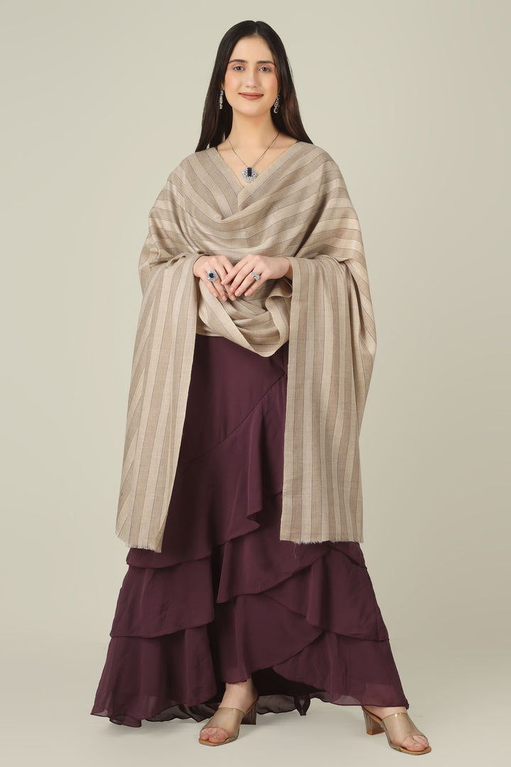natural striped pashmina shawl online in India, this piece blends everyday versatility with quiet luxury from Kashmir.
| pashmina shawls online | authentic Kashmiri pashmina shawl online | pure pashmina shawl online | original GI certified pashmina shawl online | luxury men's pashmina shawl online from Kashmir | where to buy online pure pashmina in India
| GI Tag Certified - Government-verified authentic Kashmiri Pashmina
| G20 Official Partner - Selected by India for G20 Summit gifting
| Handicraft Registered - Official recognition of traditional craftsmanship
| Certificate of Authenticity - Every purchase includes GI certification natural striped pashmina shawl online in India, this piece blends everyday versatility with quiet luxury from Kashmir.
| pashmina shawls online | authentic Kashmiri pashmina shawl online | pure pashmina shawl online | original GI certified pashmina shawl online | luxury men's pashmina shawl online from Kashmir | where to buy online pure pashmina in India
| GI Tag Certified - Government-verified authentic Kashmiri Pashmina
| G20 Official Partner - Selected by India for G20 Summit gifting
| Handicraft Registered - Official recognition of traditional craftsmanship
| Certificate of Authenticity - Every purchase includes GI certification