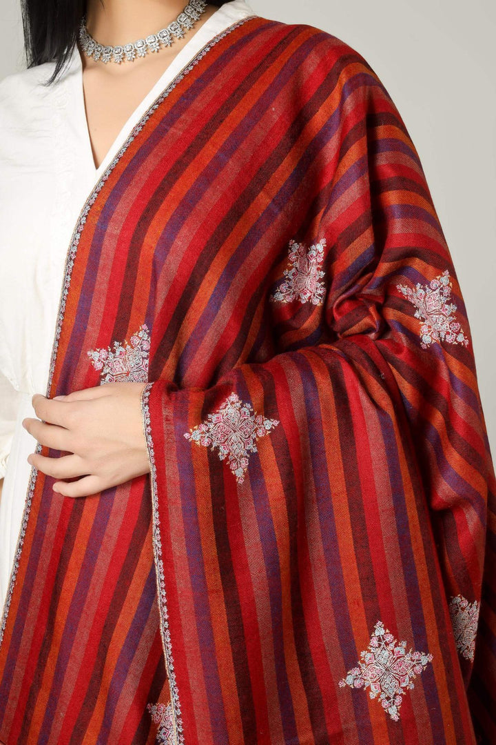 Perfect for admirers of luxury pashmina shawls across the USA, Canada, UK, Europe and the Middle East, this striped bootidaar GI pashmina shawl brings authentic Kashmiri craftsmanship to wardrobes worldwide
| pashmina shawls online | authentic Kashmiri pashmina shawl online | pure pashmina shawl online | original GI certified pashmina shawl online | luxury men's pashmina shawl online from Kashmir | where to buy online pure pashmina in India
| GI Tag Certified - Government-verified authentic Kashmiri Pashmina
| G20 Official Partner - Selected by India for G20 Summit gifting
| Handicraft Registered - Official recognition of traditional craftsmanship
| Certificate of Authenticity - Every purchase includes GI certification Perfect for admirers of luxury pashmina shawls across the USA, Canada, UK, Europe and the Middle East, this striped bootidaar GI pashmina shawl brings authentic Kashmiri craftsmanship to wardrobes worldwide
| pashmina shawls online | authentic Kashmiri pashmina shawl online | pure pashmina shawl online | original GI certified pashmina shawl online | luxury men's pashmina shawl online from Kashmir | where to buy online pure pashmina in India
| GI Tag Certified - Government-verified authentic Kashmiri Pashmina
| G20 Official Partner - Selected by India for G20 Summit gifting
| Handicraft Registered - Official recognition of traditional craftsmanship
| Certificate of Authenticity - Every purchase includes GI certification