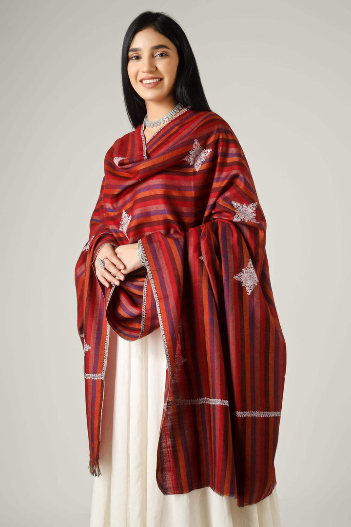 Perfect for admirers of luxury pashmina shawls across the USA, Canada, UK, Europe and the Middle East, this striped bootidaar GI pashmina shawl brings authentic Kashmiri craftsmanship to wardrobes worldwide
| pashmina shawls online | authentic Kashmiri pashmina shawl online | pure pashmina shawl online | original GI certified pashmina shawl online | luxury men's pashmina shawl online from Kashmir | where to buy online pure pashmina in India
| GI Tag Certified - Government-verified authentic Kashmiri Pashmina
| G20 Official Partner - Selected by India for G20 Summit gifting
| Handicraft Registered - Official recognition of traditional craftsmanship
| Certificate of Authenticity - Every purchase includes GI certification Perfect for admirers of luxury pashmina shawls across the USA, Canada, UK, Europe and the Middle East, this striped bootidaar GI pashmina shawl brings authentic Kashmiri craftsmanship to wardrobes worldwide
| pashmina shawls online | authentic Kashmiri pashmina shawl online | pure pashmina shawl online | original GI certified pashmina shawl online | luxury men's pashmina shawl online from Kashmir | where to buy online pure pashmina in India
| GI Tag Certified - Government-verified authentic Kashmiri Pashmina
| G20 Official Partner - Selected by India for G20 Summit gifting
| Handicraft Registered - Official recognition of traditional craftsmanship
| Certificate of Authenticity - Every purchase includes GI certification