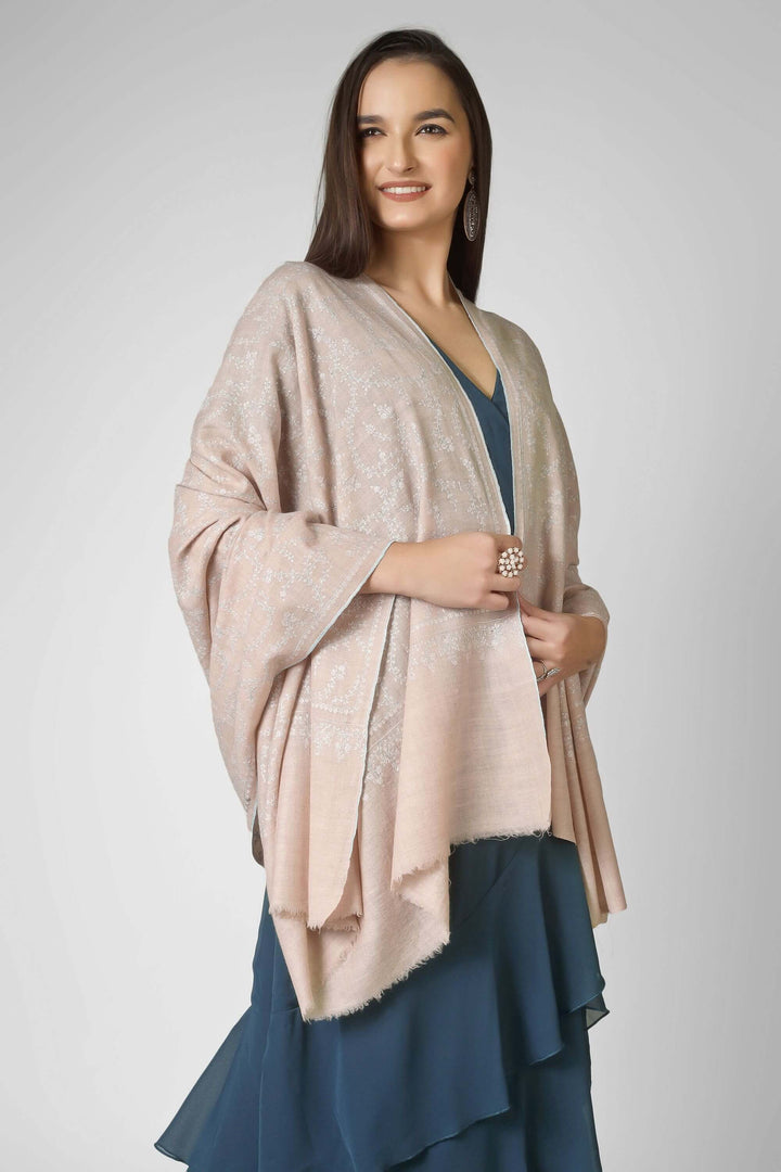 Blush Pink Arisha pashmina Jaldaar Shawl
| pashmina shawls online | authentic Kashmiri pashmina shawl online | pure pashmina shawl online | original GI certified pashmina shawl online | luxury men's pashmina shawl online from Kashmir | where to buy online pure pashmina in India
| GI Tag Certified - Government-verified authentic Kashmiri Pashmina
| G20 Official Partner - Selected by India for G20 Summit gifting
| Handicraft Registered - Official recognition of traditional craftsmanship
| Certificate of Authenticity - Every purchase includes GI certification Blush Pink Arisha pashmina Jaldaar Shawl
| pashmina shawls online | authentic Kashmiri pashmina shawl online | pure pashmina shawl online | original GI certified pashmina shawl online | luxury men's pashmina shawl online from Kashmir | where to buy online pure pashmina in India
| GI Tag Certified - Government-verified authentic Kashmiri Pashmina
| G20 Official Partner - Selected by India for G20 Summit gifting
| Handicraft Registered - Official recognition of traditional craftsmanship
| Certificate of Authenticity - Every purchase includes GI certification