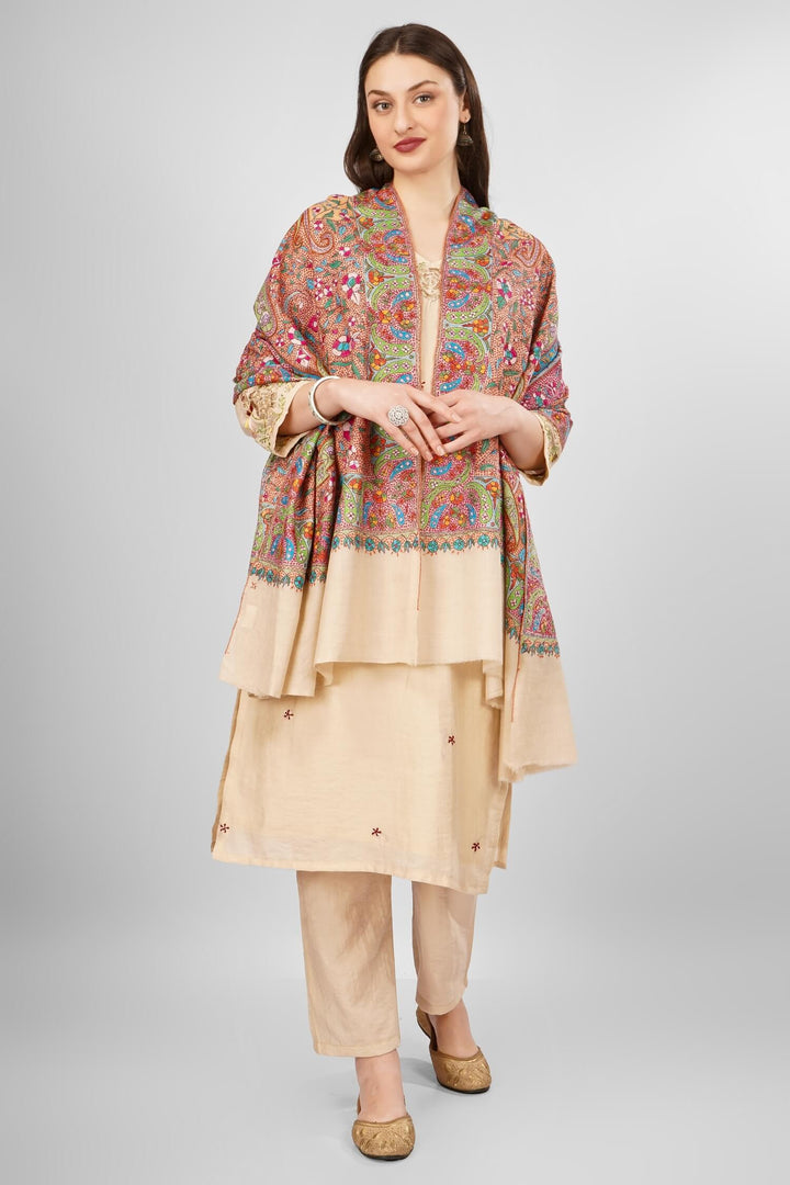 "Pashmina White Tot Jama Shawl | Handwoven Kashmiri Pashmina Shawl Online | Luxury Sozni Embroidered Shawl | Soft, Warm, Elegant Wrap for Every Occasion"
| pashmina shawls online | authentic Kashmiri pashmina shawl online | pure pashmina shawl online | original GI certified pashmina shawl online | luxury men's pashmina shawl online from Kashmir | where to buy online pure pashmina in India
| GI Tag Certified - Government-verified authentic Kashmiri Pashmina
| G20 Official Partner - Selected by India for G20 Summit gifting
| Handicraft Registered - Official recognition of traditional craftsmanship
| Certificate of Authenticity - Every purchase includes GI certification "Pashmina White Tot Jama Shawl | Handwoven Kashmiri Pashmina Shawl Online | Luxury Sozni Embroidered Shawl | Soft, Warm, Elegant Wrap for Every Occasion"
| pashmina shawls online | authentic Kashmiri pashmina shawl online | pure pashmina shawl online | original GI certified pashmina shawl online | luxury men's pashmina shawl online from Kashmir | where to buy online pure pashmina in India
| GI Tag Certified - Government-verified authentic Kashmiri Pashmina
| G20 Official Partner - Selected by India for G20 Summit gifting
| Handicraft Registered - Official recognition of traditional craftsmanship
| Certificate of Authenticity - Every purchase includes GI certification