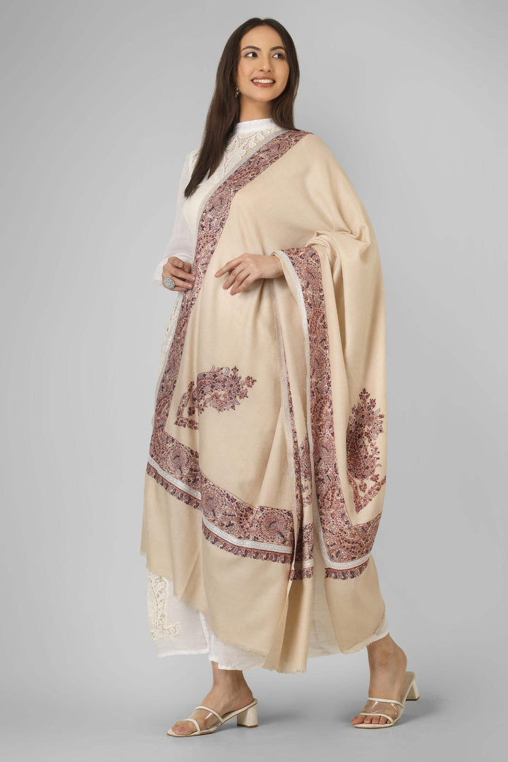 A graceful option for admirers of pashmina shawls in Spain, this handcrafted border shawl brings authentic Kashmiri craftsmanship
| pashmina shawls online | authentic Kashmiri pashmina shawl online | pure pashmina shawl online | original GI certified pashmina shawl online | luxury men's pashmina shawl online from Kashmir | where to buy online pure pashmina in India
| GI Tag Certified - Government-verified authentic Kashmiri Pashmina
| G20 Official Partner - Selected by India for G20 Summit gifting
| Handicraft Registered - Official recognition of traditional craftsmanship
| Certificate of Authenticity - Every purchase includes GI certification A graceful option for admirers of pashmina shawls in Spain, this handcrafted border shawl brings authentic Kashmiri craftsmanship
| pashmina shawls online | authentic Kashmiri pashmina shawl online | pure pashmina shawl online | original GI certified pashmina shawl online | luxury men's pashmina shawl online from Kashmir | where to buy online pure pashmina in India
| GI Tag Certified - Government-verified authentic Kashmiri Pashmina
| G20 Official Partner - Selected by India for G20 Summit gifting
| Handicraft Registered - Official recognition of traditional craftsmanship
| Certificate of Authenticity - Every purchase includes GI certification