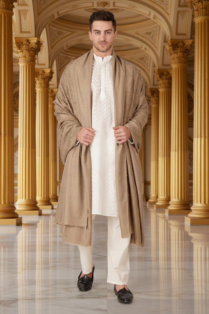 Pashmina Towel Natural Men’s Shawl | Authentic Handwoven Kashmiri Pashmina Wool | Luxurious Men’s Shawl for Style and Warmth
| pashmina shawls online | authentic Kashmiri pashmina shawl online | pure pashmina shawl online | original GI certified pashmina shawl online | luxury men's pashmina shawl online from Kashmir | where to buy online pure pashmina in India
| GI Tag Certified - Government-verified authentic Kashmiri Pashmina
| G20 Official Partner - Selected by India for G20 Summit gifting
| Handicraft Registered - Official recognition of traditional craftsmanship
| Certificate of Authenticity - Every purchase includes GI certification Pashmina Towel Natural Men’s Shawl | Authentic Handwoven Kashmiri Pashmina Wool | Luxurious Men’s Shawl for Style and Warmth
| pashmina shawls online | authentic Kashmiri pashmina shawl online | pure pashmina shawl online | original GI certified pashmina shawl online | luxury men's pashmina shawl online from Kashmir | where to buy online pure pashmina in India
| GI Tag Certified - Government-verified authentic Kashmiri Pashmina
| G20 Official Partner - Selected by India for G20 Summit gifting
| Handicraft Registered - Official recognition of traditional craftsmanship
| Certificate of Authenticity - Every purchase includes GI certification