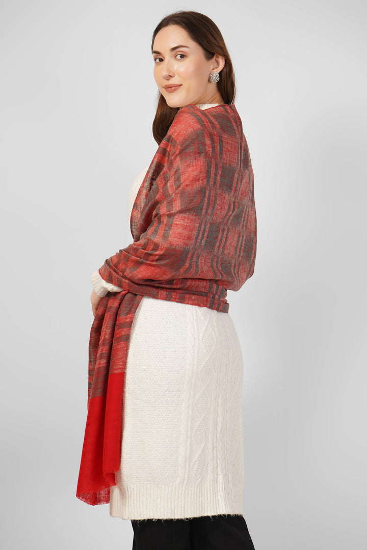 Pashmina Stoles Online – Red Panel & Grey Patterned Kashmiri Craftsmanship
Elevate your ensemble with this Red and Grey Heritage Pashmina Stole, handwoven in Kashmir using pure, ultra-soft pashmina wool.
| pashmina shawls online | authentic Kashmiri pashmina shawl online | pure pashmina shawl online | original GI certified pashmina shawl online | luxury men's pashmina shawl online from Kashmir | where to buy online pure pashmina in India
| GI Tag Certified - Government-verified authentic Kashmiri Pashmina
| G20 Official Partner - Selected by India for G20 Summit gifting
| Handicraft Registered - Official recognition of traditional craftsmanship
| Certificate of Authenticity - Every purchase includes GI certification Pashmina Stoles Online – Red Panel & Grey Patterned Kashmiri Craftsmanship
Elevate your ensemble with this Red and Grey Heritage Pashmina Stole, handwoven in Kashmir using pure, ultra-soft pashmina wool.
| pashmina shawls online | authentic Kashmiri pashmina shawl online | pure pashmina shawl online | original GI certified pashmina shawl online | luxury men's pashmina shawl online from Kashmir | where to buy online pure pashmina in India
| GI Tag Certified - Government-verified authentic Kashmiri Pashmina
| G20 Official Partner - Selected by India for G20 Summit gifting
| Handicraft Registered - Official recognition of traditional craftsmanship
| Certificate of Authenticity - Every purchase includes GI certification