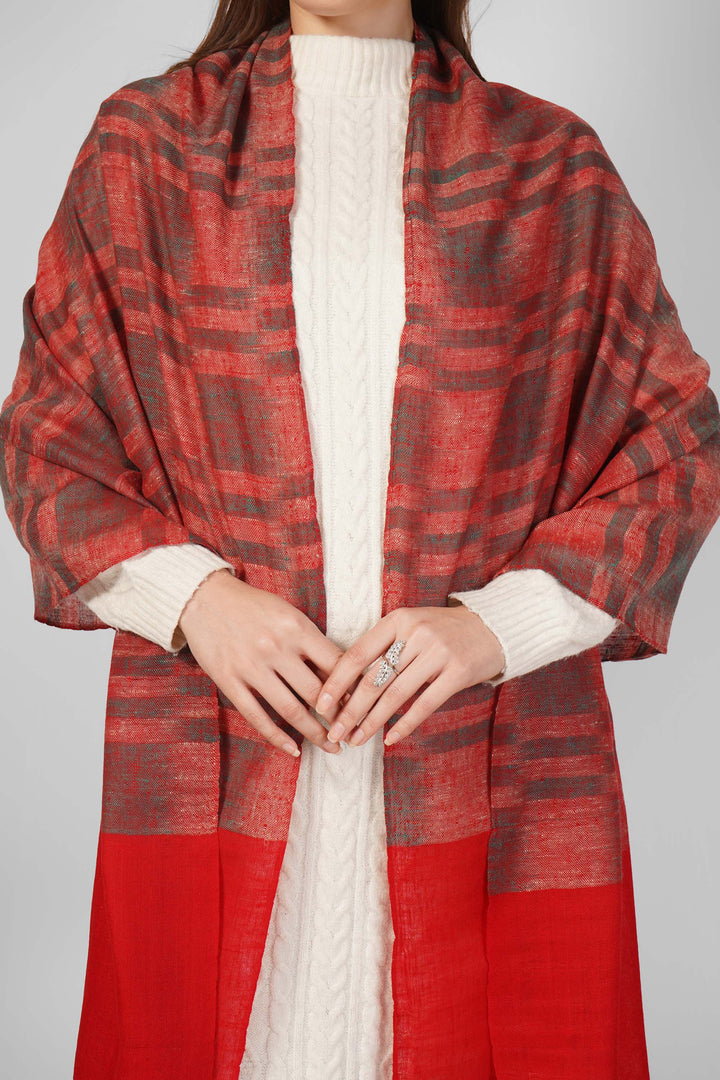 Pashmina Stoles Online – Red Panel & Grey Patterned Kashmiri Craftsmanship
Elevate your ensemble with this Red and Grey Heritage Pashmina Stole, handwoven in Kashmir using pure, ultra-soft pashmina wool.
| pashmina shawls online | authentic Kashmiri pashmina shawl online | pure pashmina shawl online | original GI certified pashmina shawl online | luxury men's pashmina shawl online from Kashmir | where to buy online pure pashmina in India
| GI Tag Certified - Government-verified authentic Kashmiri Pashmina
| G20 Official Partner - Selected by India for G20 Summit gifting
| Handicraft Registered - Official recognition of traditional craftsmanship
| Certificate of Authenticity - Every purchase includes GI certification Pashmina Stoles Online – Red Panel & Grey Patterned Kashmiri Craftsmanship
Elevate your ensemble with this Red and Grey Heritage Pashmina Stole, handwoven in Kashmir using pure, ultra-soft pashmina wool.
| pashmina shawls online | authentic Kashmiri pashmina shawl online | pure pashmina shawl online | original GI certified pashmina shawl online | luxury men's pashmina shawl online from Kashmir | where to buy online pure pashmina in India
| GI Tag Certified - Government-verified authentic Kashmiri Pashmina
| G20 Official Partner - Selected by India for G20 Summit gifting
| Handicraft Registered - Official recognition of traditional craftsmanship
| Certificate of Authenticity - Every purchase includes GI certification