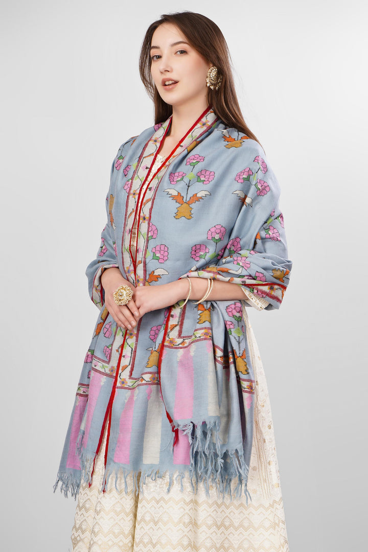 Pastel Blue GI-Tagged Pashmina Kani Shawl Online , The GI tag is your guarantee that this shawl is made by Kashmiri artisans using genuine pashmina wool spun and woven by hand, and not a machine-made imitation. It protects the traditional craft
| pashmina shawls online | authentic Kashmiri pashmina shawl online | pure pashmina shawl online | original GI certified pashmina shawl online | luxury men's pashmina shawl online from Kashmir | where to buy online pure pashmina in India
| GI Tag Certified - Government-verified authentic Kashmiri Pashmina
| G20 Official Partner - Selected by India for G20 Summit gifting
| Handicraft Registered - Official recognition of traditional craftsmanship
| Certificate of Authenticity - Every purchase includes GI certification Pastel Blue GI-Tagged Pashmina Kani Shawl Online , The GI tag is your guarantee that this shawl is made by Kashmiri artisans using genuine pashmina wool spun and woven by hand, and not a machine-made imitation. It protects the traditional craft
| pashmina shawls online | authentic Kashmiri pashmina shawl online | pure pashmina shawl online | original GI certified pashmina shawl online | luxury men's pashmina shawl online from Kashmir | where to buy online pure pashmina in India
| GI Tag Certified - Government-verified authentic Kashmiri Pashmina
| G20 Official Partner - Selected by India for G20 Summit gifting
| Handicraft Registered - Official recognition of traditional craftsmanship
| Certificate of Authenticity - Every purchase includes GI certification