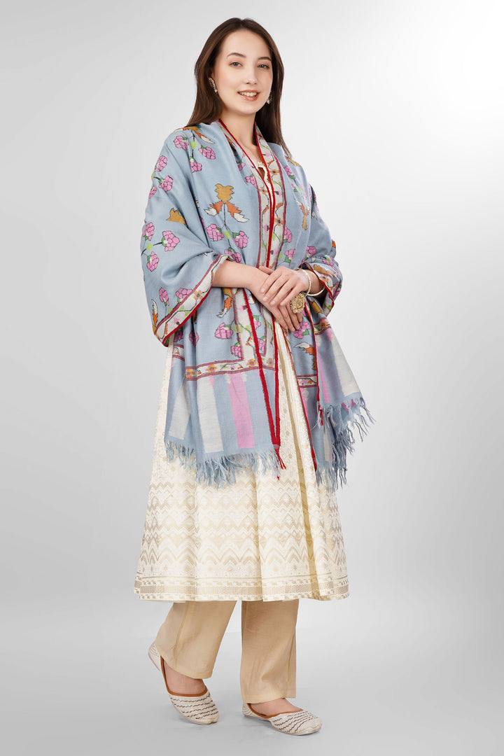 Pastel Blue GI-Tagged Pashmina Kani Shawl Online , The GI tag is your guarantee that this shawl is made by Kashmiri artisans using genuine pashmina wool spun and woven by hand, and not a machine-made imitation. It protects the traditional craft
| pashmina shawls online | authentic Kashmiri pashmina shawl online | pure pashmina shawl online | original GI certified pashmina shawl online | luxury men's pashmina shawl online from Kashmir | where to buy online pure pashmina in India
| GI Tag Certified - Government-verified authentic Kashmiri Pashmina
| G20 Official Partner - Selected by India for G20 Summit gifting
| Handicraft Registered - Official recognition of traditional craftsmanship
| Certificate of Authenticity - Every purchase includes GI certification Pastel Blue GI-Tagged Pashmina Kani Shawl Online , The GI tag is your guarantee that this shawl is made by Kashmiri artisans using genuine pashmina wool spun and woven by hand, and not a machine-made imitation. It protects the traditional craft
| pashmina shawls online | authentic Kashmiri pashmina shawl online | pure pashmina shawl online | original GI certified pashmina shawl online | luxury men's pashmina shawl online from Kashmir | where to buy online pure pashmina in India
| GI Tag Certified - Government-verified authentic Kashmiri Pashmina
| G20 Official Partner - Selected by India for G20 Summit gifting
| Handicraft Registered - Official recognition of traditional craftsmanship
| Certificate of Authenticity - Every purchase includes GI certification