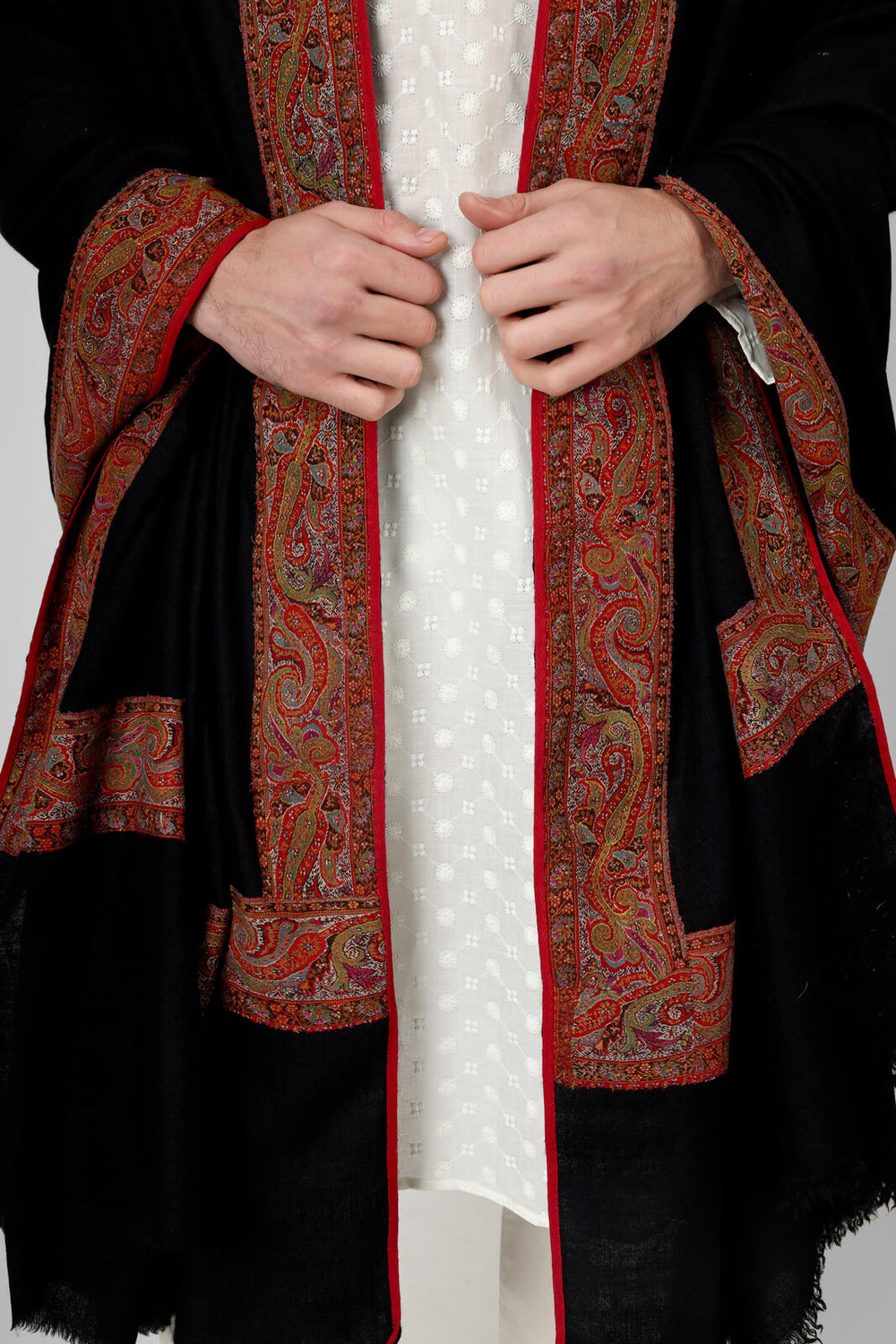 "Authentic GI Pashmina Shawl | Handmade Pashmina Shawls Online from Kashmir, India | Luxury Kani Shawls and Pure Kashmiri Shawls for Sale"