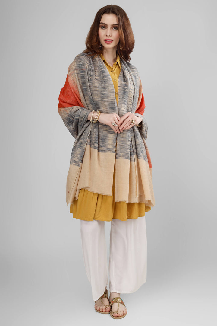 Carbon black and orange Ikkat pashmina shawl - "Pashmina | Authentic GI Pashmina Shawl | Handmade Pashmina Shawls Online from Kashmir, India | Luxury Kani Shawls and Pure Kashmiri Shawls for Sale"
| pashmina shawls online | authentic Kashmiri pashmina shawl online | pure pashmina shawl online | original GI certified pashmina shawl online | luxury men's pashmina shawl online from Kashmir | where to buy online pure pashmina in India
| GI Tag Certified - Government-verified authentic Kashmiri Pashmina
| G20 Official Partner - Selected by India for G20 Summit gifting
| Handicraft Registered - Official recognition of traditional craftsmanship
| Certificate of Authenticity - Every purchase includes GI certification Carbon black and orange Ikkat pashmina shawl - "Pashmina | Authentic GI Pashmina Shawl | Handmade Pashmina Shawls Online from Kashmir, India | Luxury Kani Shawls and Pure Kashmiri Shawls for Sale"
| pashmina shawls online | authentic Kashmiri pashmina shawl online | pure pashmina shawl online | original GI certified pashmina shawl online | luxury men's pashmina shawl online from Kashmir | where to buy online pure pashmina in India
| GI Tag Certified - Government-verified authentic Kashmiri Pashmina
| G20 Official Partner - Selected by India for G20 Summit gifting
| Handicraft Registered - Official recognition of traditional craftsmanship
| Certificate of Authenticity - Every purchase includes GI certification