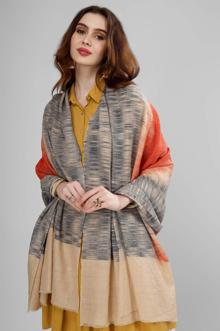 Carbon black and orange Ikkat pashmina shawl - "Pashmina | Authentic GI Pashmina Shawl | Handmade Pashmina Shawls Online from Kashmir, India | Luxury Kani Shawls and Pure Kashmiri Shawls for Sale"
| pashmina shawls online | authentic Kashmiri pashmina shawl online | pure pashmina shawl online | original GI certified pashmina shawl online | luxury men's pashmina shawl online from Kashmir | where to buy online pure pashmina in India
| GI Tag Certified - Government-verified authentic Kashmiri Pashmina
| G20 Official Partner - Selected by India for G20 Summit gifting
| Handicraft Registered - Official recognition of traditional craftsmanship
| Certificate of Authenticity - Every purchase includes GI certification Carbon black and orange Ikkat pashmina shawl - "Pashmina | Authentic GI Pashmina Shawl | Handmade Pashmina Shawls Online from Kashmir, India | Luxury Kani Shawls and Pure Kashmiri Shawls for Sale"
| pashmina shawls online | authentic Kashmiri pashmina shawl online | pure pashmina shawl online | original GI certified pashmina shawl online | luxury men's pashmina shawl online from Kashmir | where to buy online pure pashmina in India
| GI Tag Certified - Government-verified authentic Kashmiri Pashmina
| G20 Official Partner - Selected by India for G20 Summit gifting
| Handicraft Registered - Official recognition of traditional craftsmanship
| Certificate of Authenticity - Every purchase includes GI certification