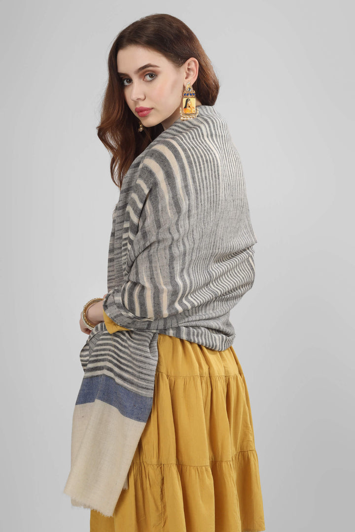 PASHMINA SHAWLS - Gray white Ikkat pashmina shawl
| pashmina shawls online | authentic Kashmiri pashmina shawl online | pure pashmina shawl online | original GI certified pashmina shawl online | luxury men's pashmina shawl online from Kashmir | where to buy online pure pashmina in India
| GI Tag Certified - Government-verified authentic Kashmiri Pashmina
| G20 Official Partner - Selected by India for G20 Summit gifting
| Handicraft Registered - Official recognition of traditional craftsmanship
| Certificate of Authenticity - Every purchase includes GI certification PASHMINA SHAWLS - Gray white Ikkat pashmina shawl
| pashmina shawls online | authentic Kashmiri pashmina shawl online | pure pashmina shawl online | original GI certified pashmina shawl online | luxury men's pashmina shawl online from Kashmir | where to buy online pure pashmina in India
| GI Tag Certified - Government-verified authentic Kashmiri Pashmina
| G20 Official Partner - Selected by India for G20 Summit gifting
| Handicraft Registered - Official recognition of traditional craftsmanship
| Certificate of Authenticity - Every purchase includes GI certification