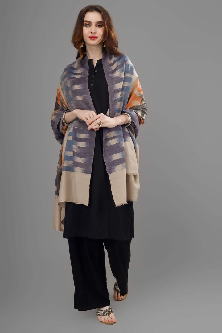 PASHMINA INDIA - Black Brown Ikkat pashmina shawl
| pashmina shawls online | authentic Kashmiri pashmina shawl online | pure pashmina shawl online | original GI certified pashmina shawl online | luxury men's pashmina shawl online from Kashmir | where to buy online pure pashmina in India
| GI Tag Certified - Government-verified authentic Kashmiri Pashmina
| G20 Official Partner - Selected by India for G20 Summit gifting
| Handicraft Registered - Official recognition of traditional craftsmanship
| Certificate of Authenticity - Every purchase includes GI certification PASHMINA INDIA - Black Brown Ikkat pashmina shawl
| pashmina shawls online | authentic Kashmiri pashmina shawl online | pure pashmina shawl online | original GI certified pashmina shawl online | luxury men's pashmina shawl online from Kashmir | where to buy online pure pashmina in India
| GI Tag Certified - Government-verified authentic Kashmiri Pashmina
| G20 Official Partner - Selected by India for G20 Summit gifting
| Handicraft Registered - Official recognition of traditional craftsmanship
| Certificate of Authenticity - Every purchase includes GI certification