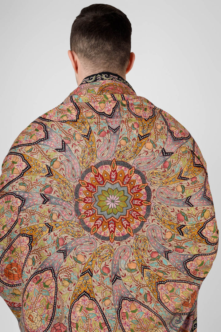 Kalamkari Pashmina mughal Mens Shawls Effortless luxury Pashmina Kalamkaris First Handwoven, Then handpainted, and Then Hand embroidered.
| pashmina shawls online | authentic Kashmiri pashmina shawl online | pure pashmina shawl online | original GI certified pashmina shawl online | luxury men's pashmina shawl online from Kashmir | where to buy online pure pashmina in India
| GI Tag Certified - Government-verified authentic Kashmiri Pashmina
| G20 Official Partner - Selected by India for G20 Summit gifting
| Handicraft Registered - Official recognition of traditional craftsmanship
| Certificate of Authenticity - Every purchase includes GI certification Kalamkari Pashmina mughal Mens Shawls Effortless luxury Pashmina Kalamkaris First Handwoven, Then handpainted, and Then Hand embroidered.
| pashmina shawls online | authentic Kashmiri pashmina shawl online | pure pashmina shawl online | original GI certified pashmina shawl online | luxury men's pashmina shawl online from Kashmir | where to buy online pure pashmina in India
| GI Tag Certified - Government-verified authentic Kashmiri Pashmina
| G20 Official Partner - Selected by India for G20 Summit gifting
| Handicraft Registered - Official recognition of traditional craftsmanship
| Certificate of Authenticity - Every purchase includes GI certification