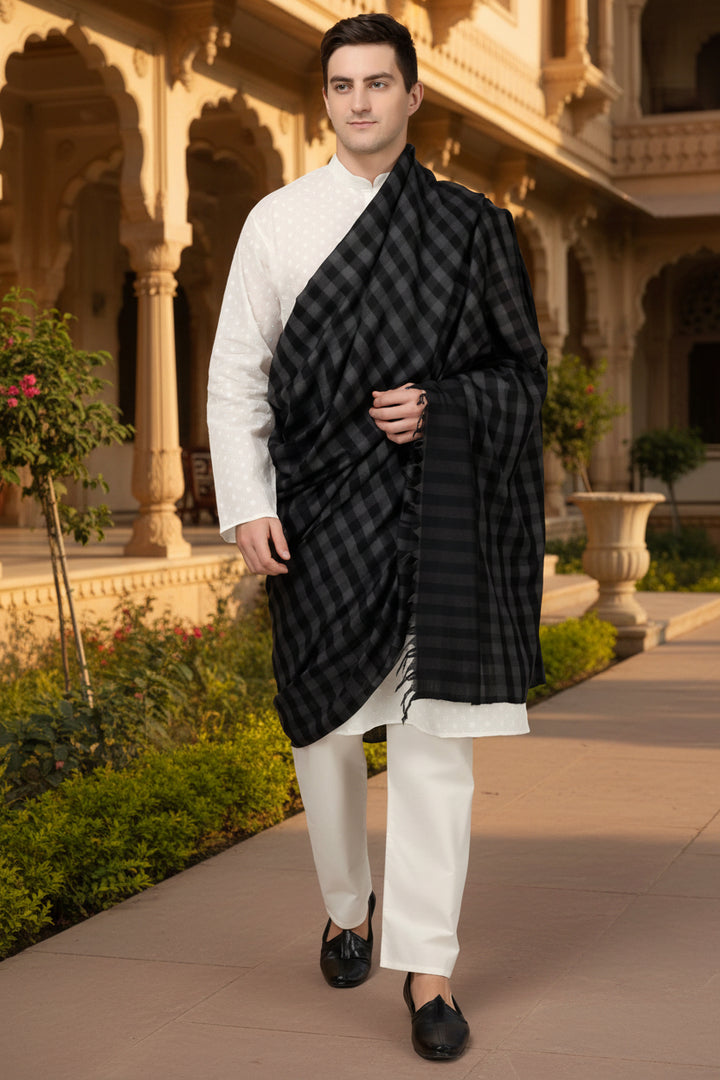 PASHMINA MENS - Black and gray Mens Pashmina shawl checked design | "Shop GI Certified Pashmina Shawls Online | Authentic Kashmiri Kani Wraps | Handmade Pure Luxury Pashmina and Cashmere Shawls for Sale"
| pashmina shawls online | authentic Kashmiri pashmina shawl online | pure pashmina shawl online | original GI certified pashmina shawl online | luxury men's pashmina shawl online from Kashmir | where to buy online pure pashmina in India
| GI Tag Certified - Government-verified authentic Kashmiri Pashmina
| G20 Official Partner - Selected by India for G20 Summit gifting
| Handicraft Registered - Official recognition of traditional craftsmanship
| Certificate of Authenticity - Every purchase includes GI certification PASHMINA MENS - Black and gray Mens Pashmina shawl checked design | "Shop GI Certified Pashmina Shawls Online | Authentic Kashmiri Kani Wraps | Handmade Pure Luxury Pashmina and Cashmere Shawls for Sale"
| pashmina shawls online | authentic Kashmiri pashmina shawl online | pure pashmina shawl online | original GI certified pashmina shawl online | luxury men's pashmina shawl online from Kashmir | where to buy online pure pashmina in India
| GI Tag Certified - Government-verified authentic Kashmiri Pashmina
| G20 Official Partner - Selected by India for G20 Summit gifting
| Handicraft Registered - Official recognition of traditional craftsmanship
| Certificate of Authenticity - Every purchase includes GI certification