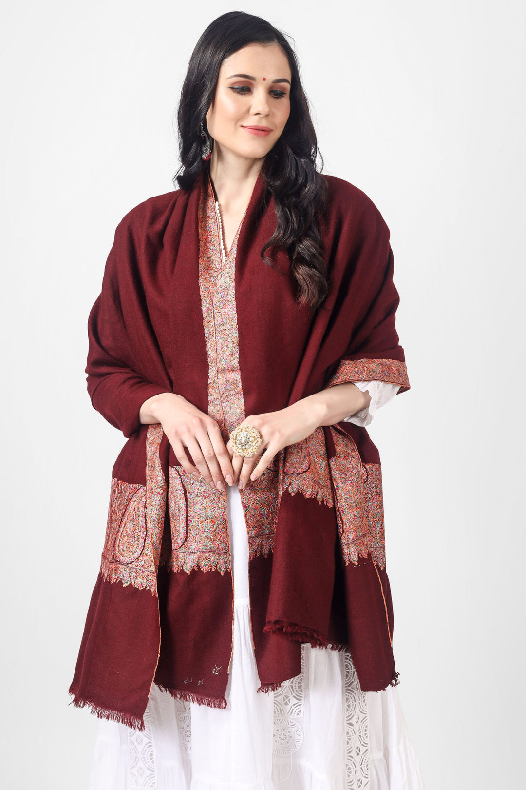 "Pashmina Shawl | Kani Shawl | Authentic Kashmiri pashmina Shawls | Men’s Pashmina shawl | Luxury Handwoven Craftsmanship | Soft, Warm, Elegant Designs for Every Season"