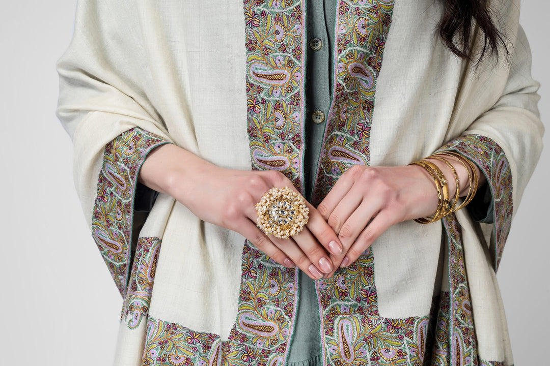 "Pashmina | Authentic GI Pashmina Shawl | Handmade Pashmina Shawls Online from Kashmir, India | Luxury Kani Shawls and Pure Kashmiri Shawls for Sale"