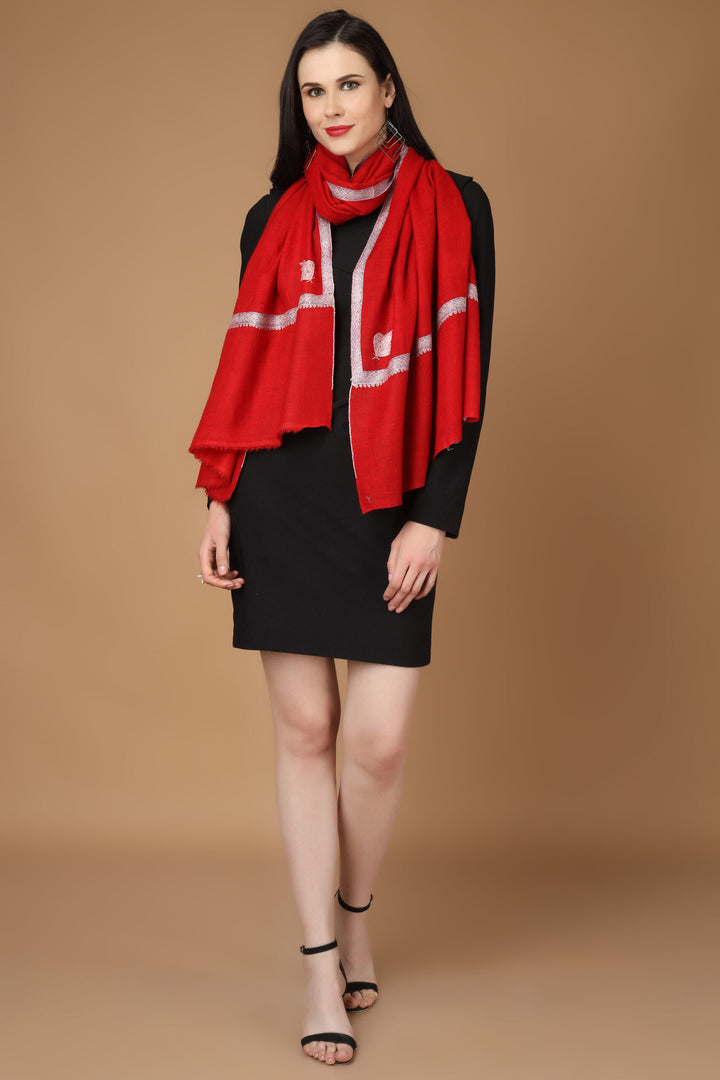 "Red |Pashmina | Authentic Kashmiri Pashmina Shawls | GI Certified Handmade Pashmina Wraps and Luxurious Cashmere Shawls Online from Kashmir, India"
| pashmina shawls online | authentic Kashmiri pashmina shawl online | pure pashmina shawl online | original GI certified pashmina shawl online | luxury men's pashmina shawl online from Kashmir | where to buy online pure pashmina in India
| GI Tag Certified - Government-verified authentic Kashmiri Pashmina
| G20 Official Partner - Selected by India for G20 Summit gifting
| Handicraft Registered - Official recognition of traditional craftsmanship
| Certificate of Authenticity - Every purchase includes GI certification "Red |Pashmina | Authentic Kashmiri Pashmina Shawls | GI Certified Handmade Pashmina Wraps and Luxurious Cashmere Shawls Online from Kashmir, India"
| pashmina shawls online | authentic Kashmiri pashmina shawl online | pure pashmina shawl online | original GI certified pashmina shawl online | luxury men's pashmina shawl online from Kashmir | where to buy online pure pashmina in India
| GI Tag Certified - Government-verified authentic Kashmiri Pashmina
| G20 Official Partner - Selected by India for G20 Summit gifting
| Handicraft Registered - Official recognition of traditional craftsmanship
| Certificate of Authenticity - Every purchase includes GI certification