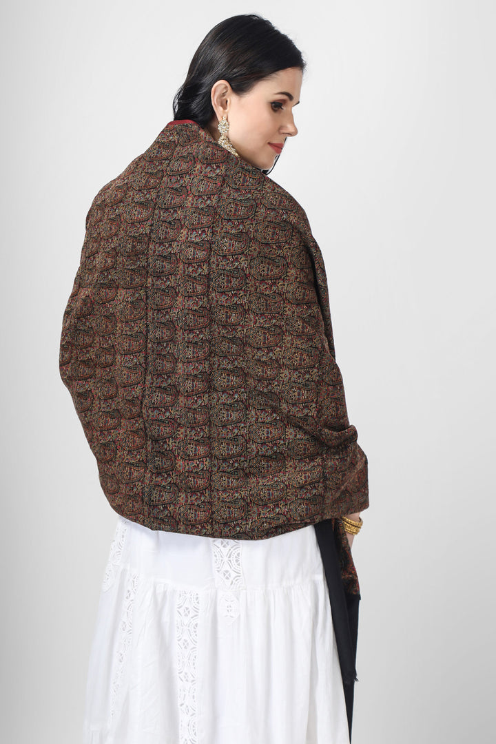 PASHMINA INDIA -"Exquisite 19th-Century Black Pashmina Shawl: A Rare Antique Treasure from Iran with Delicate Almond Design"
    
      | pashmina shawls online | authentic Kashmiri pashmina shawl online | pure pashmina shawl online | original GI certified pashmina shawl online | luxury men’s pashmina shawl online from Kashmir | where to buy online pure pashmina in India
    
    | GI Tag Certified - Government-verified authentic Kashmiri Pashmina
    | G20 Official Partner - Selected by India for G20 Summit gifting
    | Handicraft Registered - Official recognition of traditional craftsmanship
    | Certificate of Authenticity - Every purchase includes GI certification
      PASHMINA INDIA -"Exquisite 19th-Century Black Pashmina Shawl: A Rare Antique Treasure from Iran with Delicate Almond Design"
    
      | pashmina shawls online | authentic Kashmiri pashmina shawl online | pure pashmina shawl online | original GI certified pashmina shawl online | luxury men’s pashmina shawl online from Kashmir | where to buy online pure pashmina in India
    
    | GI Tag Certified - Government-verified authentic Kashmiri Pashmina
    | G20 Official Partner - Selected by India for G20 Summit gifting
    | Handicraft Registered - Official recognition of traditional craftsmanship
    | Certificate of Authenticity - Every purchase includes GI certification