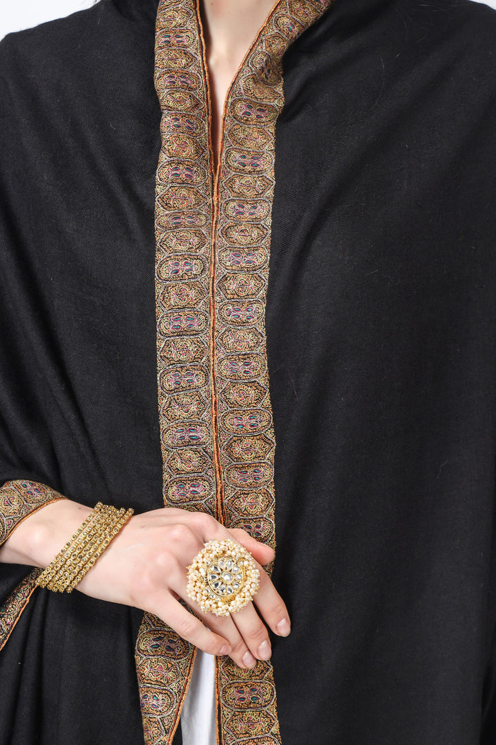 Black Pashmina khaikkaar border sozni shawl
| pashmina shawls online | authentic Kashmiri pashmina shawl online | pure pashmina shawl online | original GI certified pashmina shawl online | luxury men's pashmina shawl online from Kashmir | where to buy online pure pashmina in India
| GI Tag Certified - Government-verified authentic Kashmiri Pashmina
| G20 Official Partner - Selected by India for G20 Summit gifting
| Handicraft Registered - Official recognition of traditional craftsmanship
| Certificate of Authenticity - Every purchase includes GI certification Black Pashmina khaikkaar border sozni shawl
| pashmina shawls online | authentic Kashmiri pashmina shawl online | pure pashmina shawl online | original GI certified pashmina shawl online | luxury men's pashmina shawl online from Kashmir | where to buy online pure pashmina in India
| GI Tag Certified - Government-verified authentic Kashmiri Pashmina
| G20 Official Partner - Selected by India for G20 Summit gifting
| Handicraft Registered - Official recognition of traditional craftsmanship
| Certificate of Authenticity - Every purchase includes GI certification