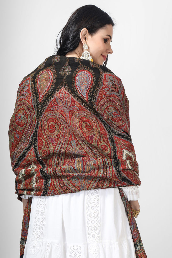 Black Kashmir Pashmina antique jamawar shawl
| pashmina shawls online | authentic Kashmiri pashmina shawl online | pure pashmina shawl online | original GI certified pashmina shawl online | luxury men's pashmina shawl online from Kashmir | where to buy online pure pashmina in India
| GI Tag Certified - Government-verified authentic Kashmiri Pashmina
| G20 Official Partner - Selected by India for G20 Summit gifting
| Handicraft Registered - Official recognition of traditional craftsmanship
| Certificate of Authenticity - Every purchase includes GI certification Black Kashmir Pashmina antique jamawar shawl
| pashmina shawls online | authentic Kashmiri pashmina shawl online | pure pashmina shawl online | original GI certified pashmina shawl online | luxury men's pashmina shawl online from Kashmir | where to buy online pure pashmina in India
| GI Tag Certified - Government-verified authentic Kashmiri Pashmina
| G20 Official Partner - Selected by India for G20 Summit gifting
| Handicraft Registered - Official recognition of traditional craftsmanship
| Certificate of Authenticity - Every purchase includes GI certification